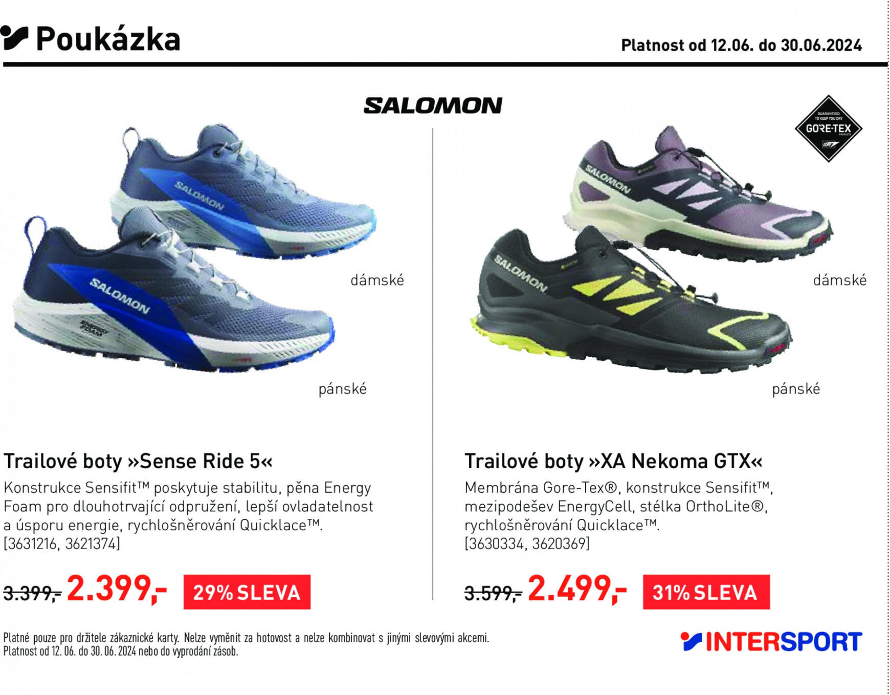 Leták Intersport aktuální 12.06. - 30.06. 8