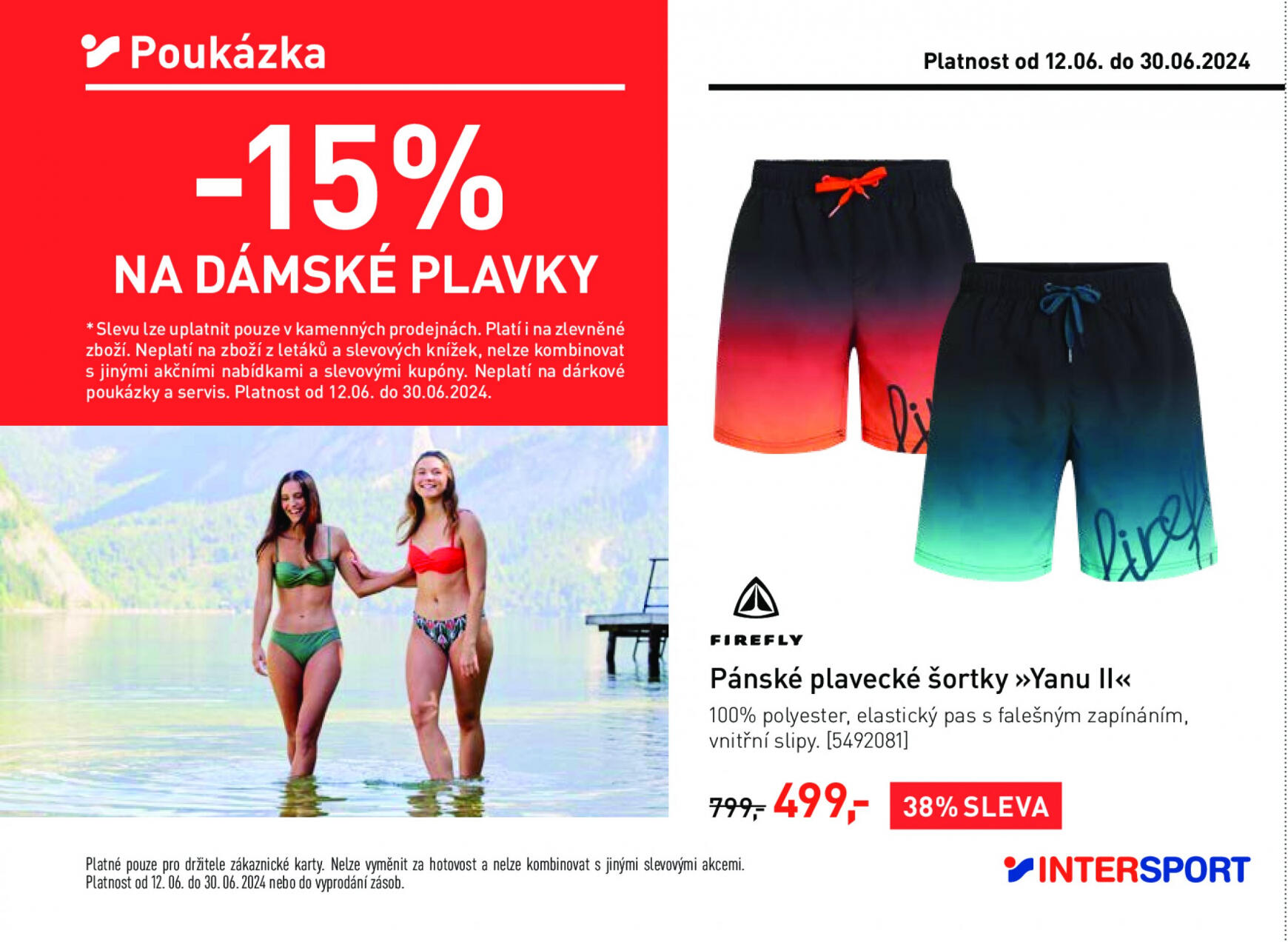 Leták Intersport aktuální 12.06. - 30.06. 20