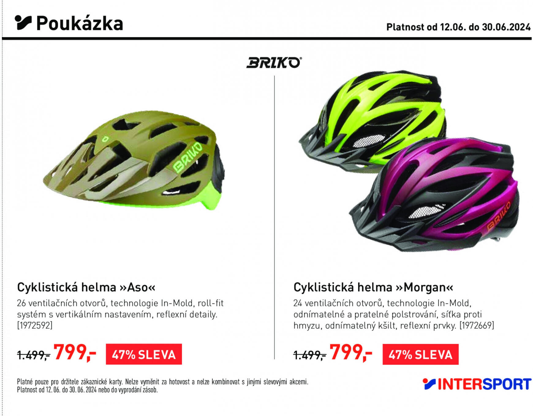 Leták Intersport aktuální 12.06. - 30.06. 5