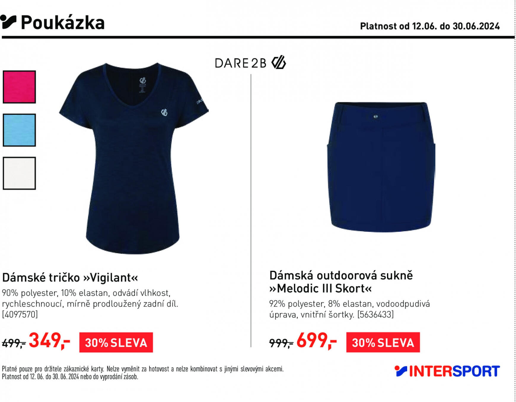 Leták Intersport aktuální 12.06. - 30.06. 10