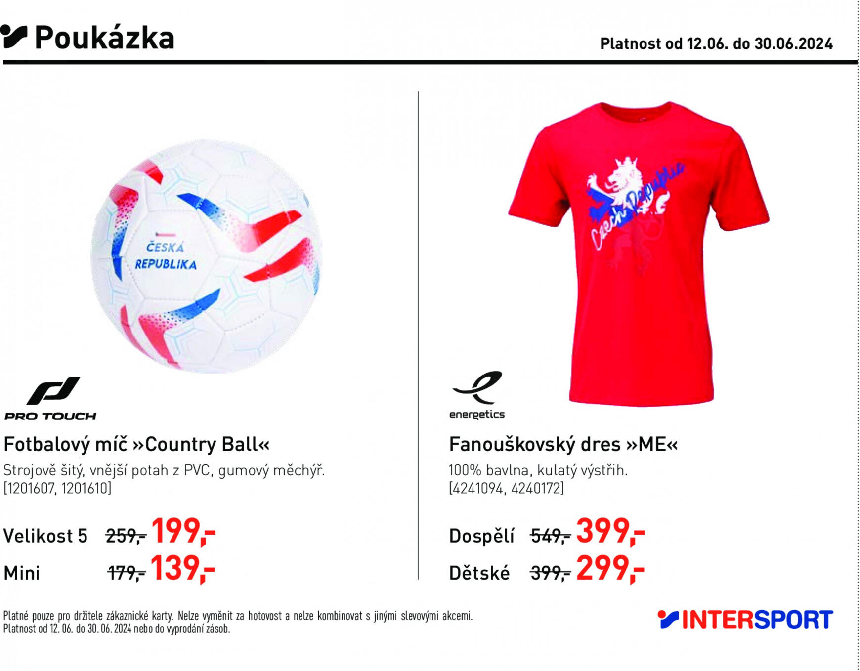 Leták Intersport aktuální 12.06. - 30.06. 24