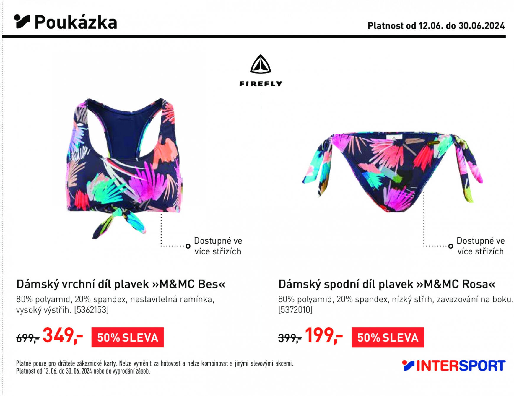 Leták Intersport aktuální 12.06. - 30.06. 19