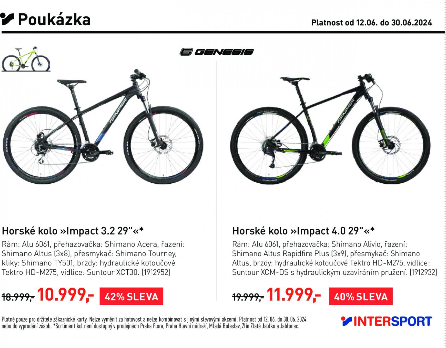 Leták Intersport aktuální 12.06. - 30.06. 4