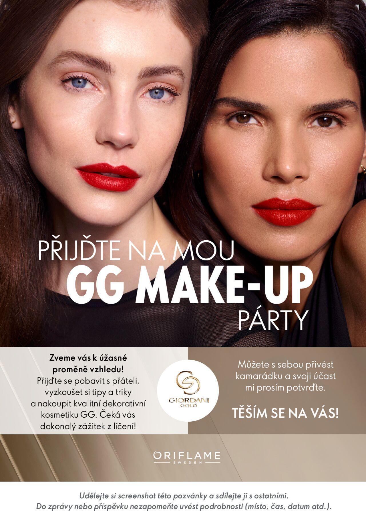 Oriflame katalog GG Make-up Párty od úterý 23.04.2024 6