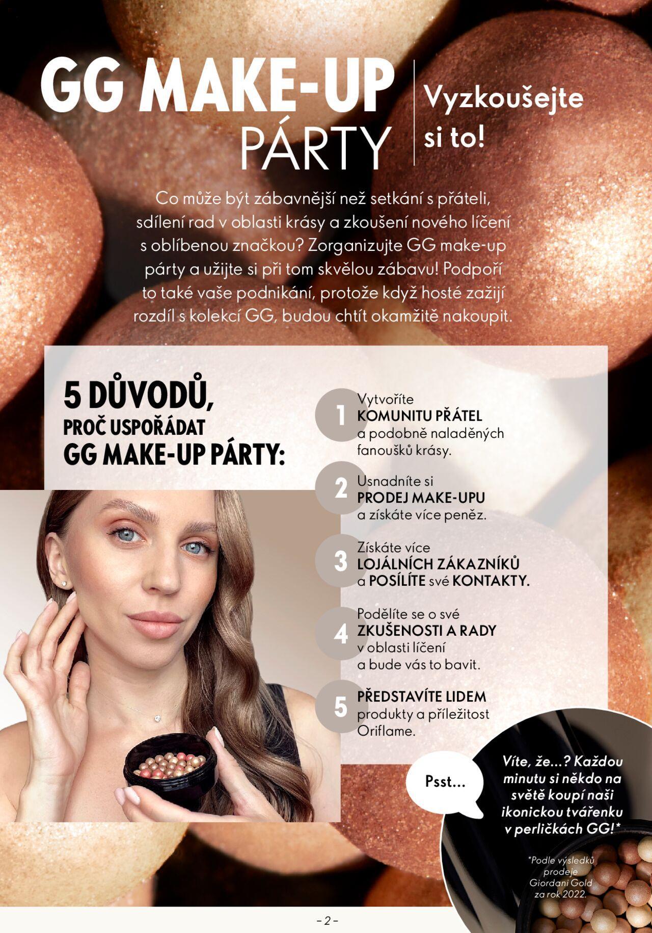 Oriflame katalog GG Make-up Párty od úterý 23.04.2024 2