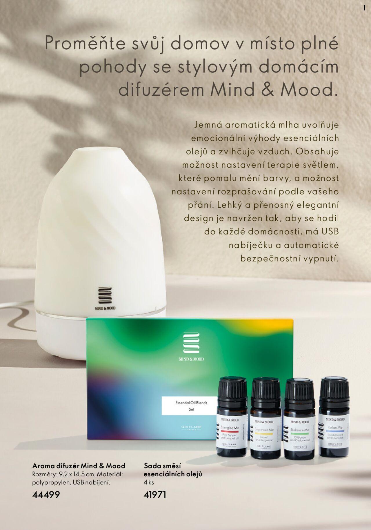 Oriflame katalog Mind & Mood - esenciální oleje od úterý 07.02.2023 3