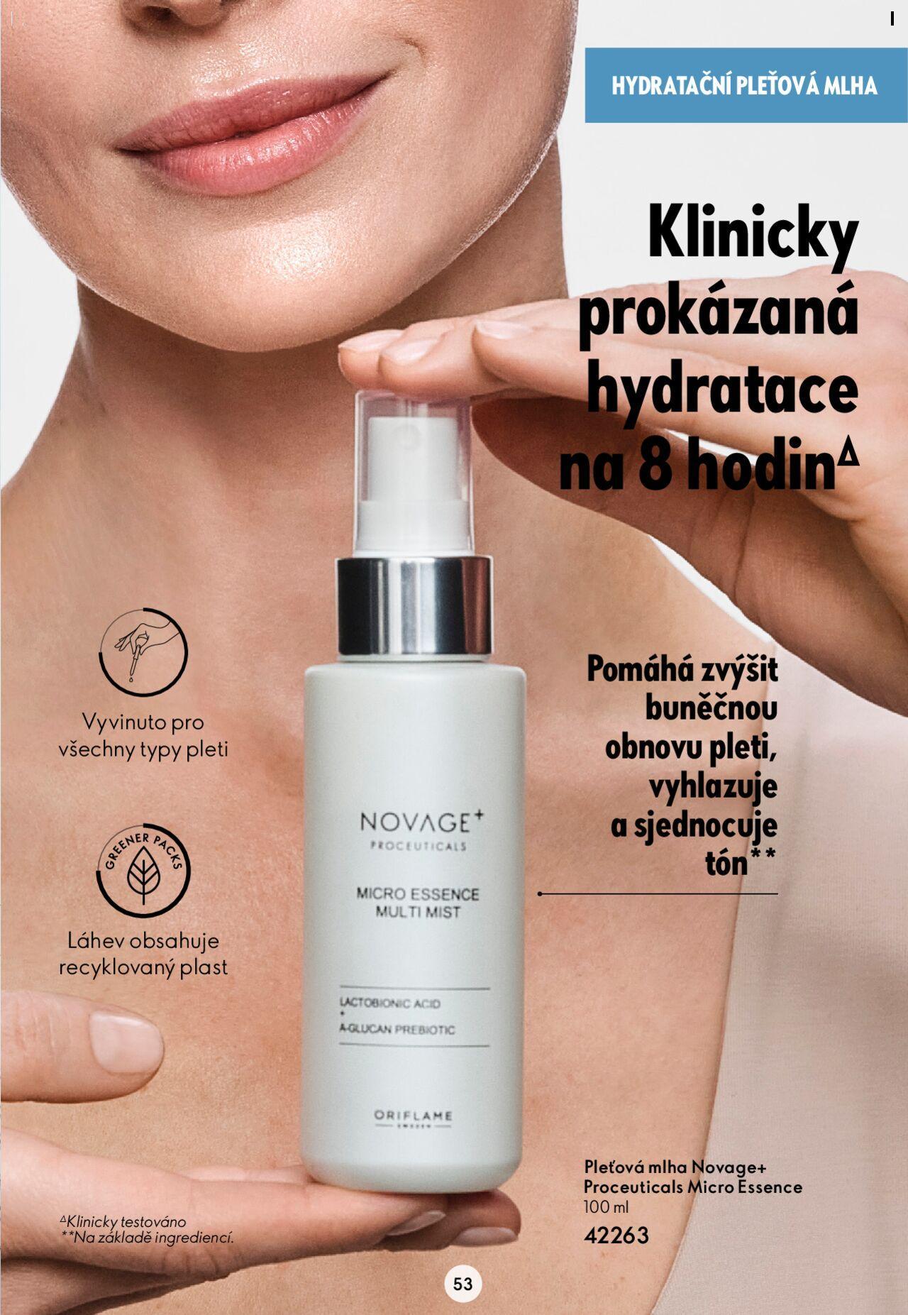 Oriflame katalog Novage+ od úterý 23.04.2024 53