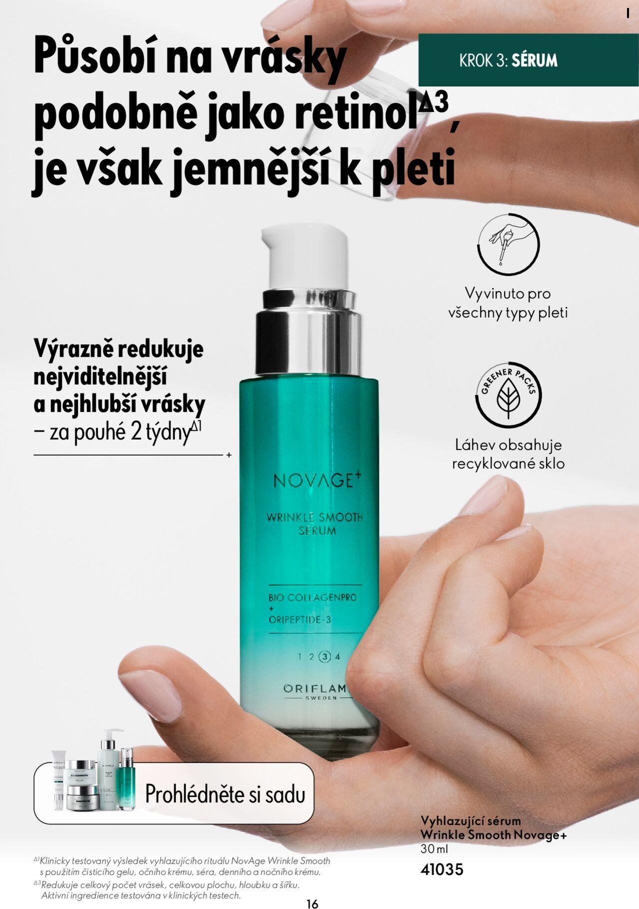 Oriflame katalog Novage+ od úterý 23.04.2024 16