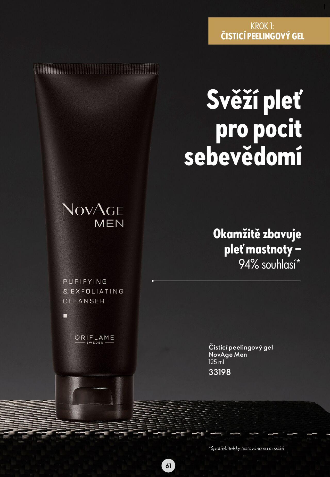 Oriflame katalog Novage+ od úterý 23.04.2024 61