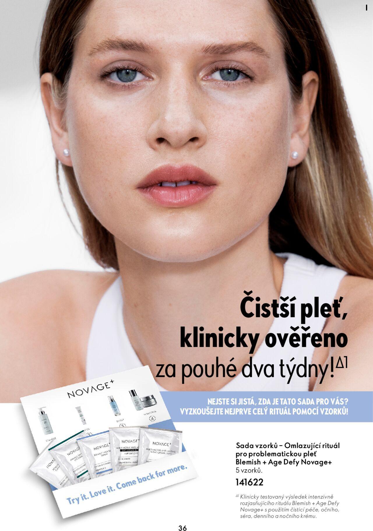 Oriflame katalog Novage+ od úterý 23.04.2024 36