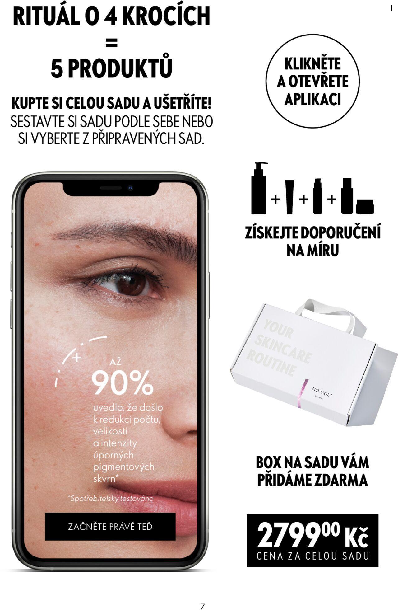 Oriflame katalog Novage+ od úterý 23.04.2024 7