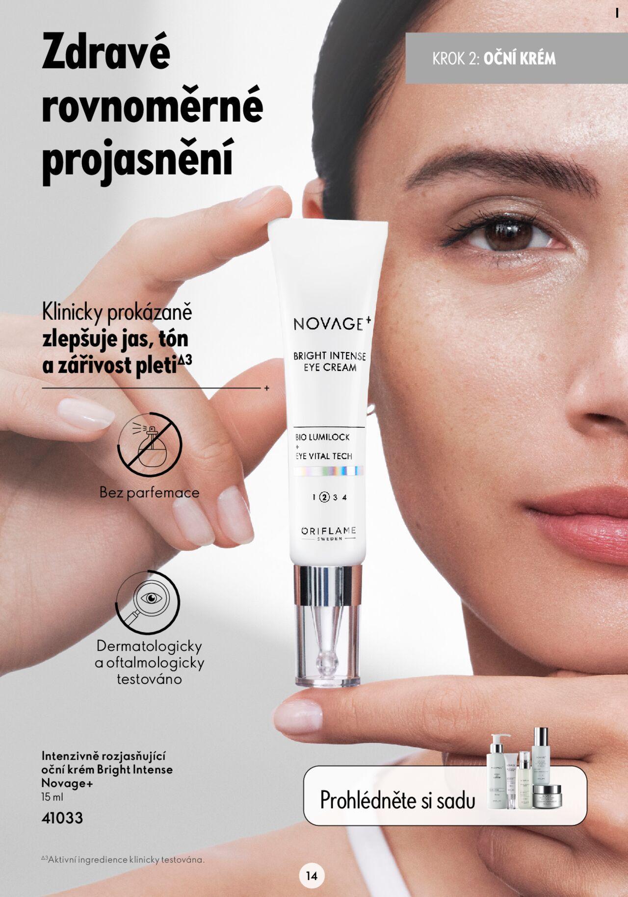 Oriflame katalog Novage+ od úterý 23.04.2024 14