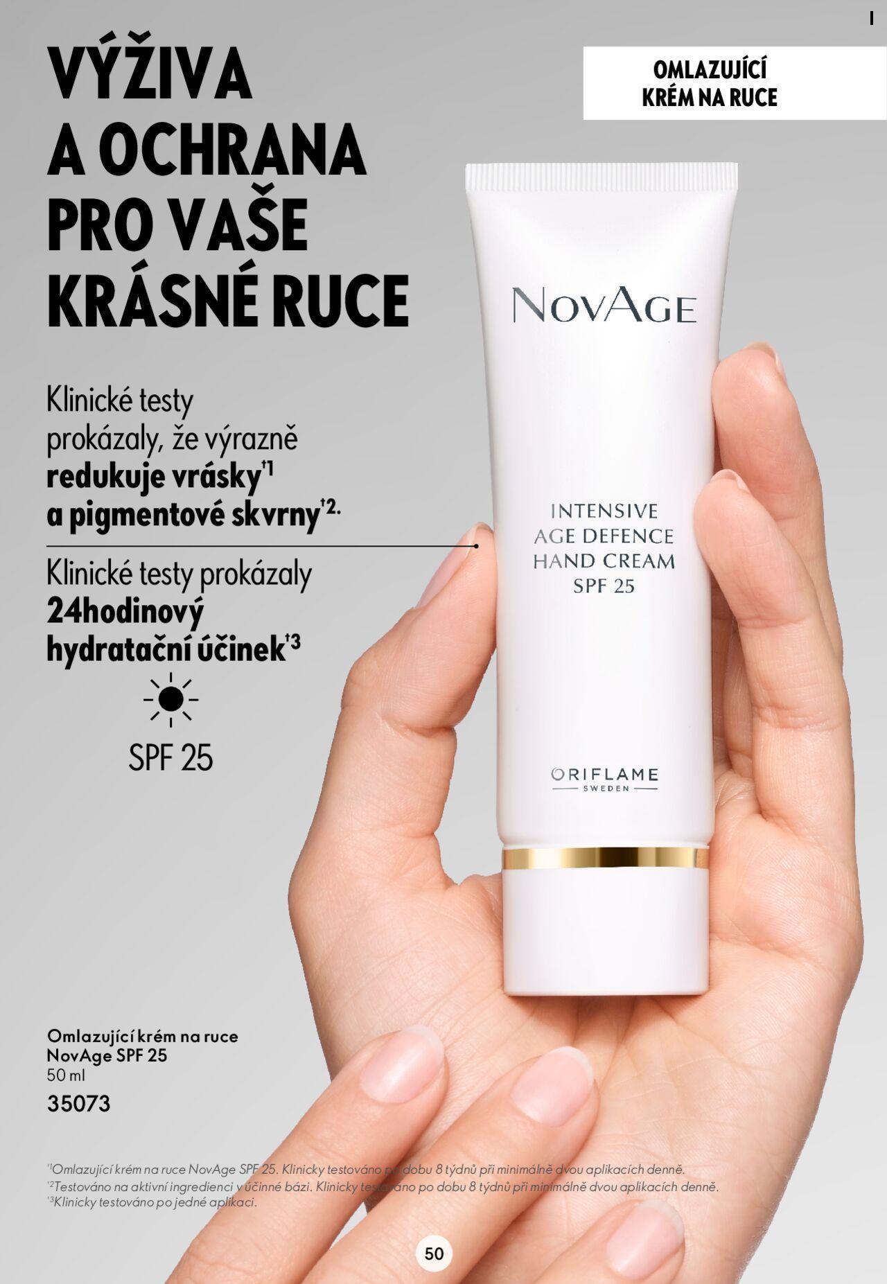 Oriflame katalog Novage+ od úterý 23.04.2024 50