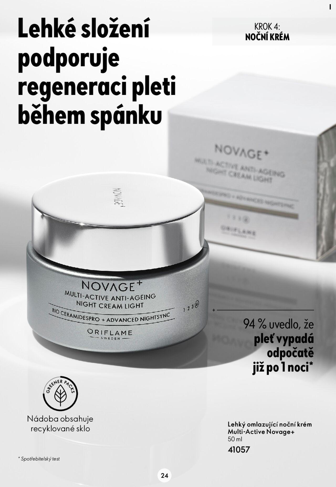 Oriflame katalog Novage+ od úterý 23.04.2024 24