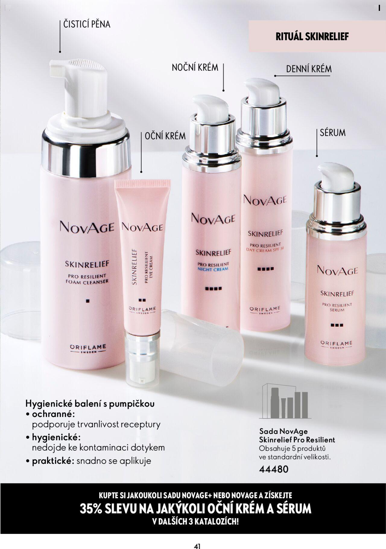 Oriflame katalog Novage+ od úterý 23.04.2024 41