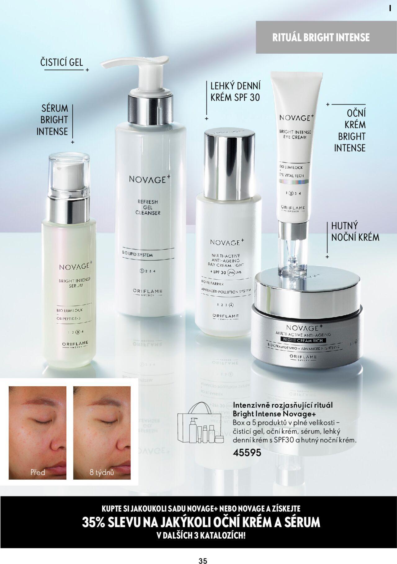 Oriflame katalog Novage+ od úterý 23.04.2024 35