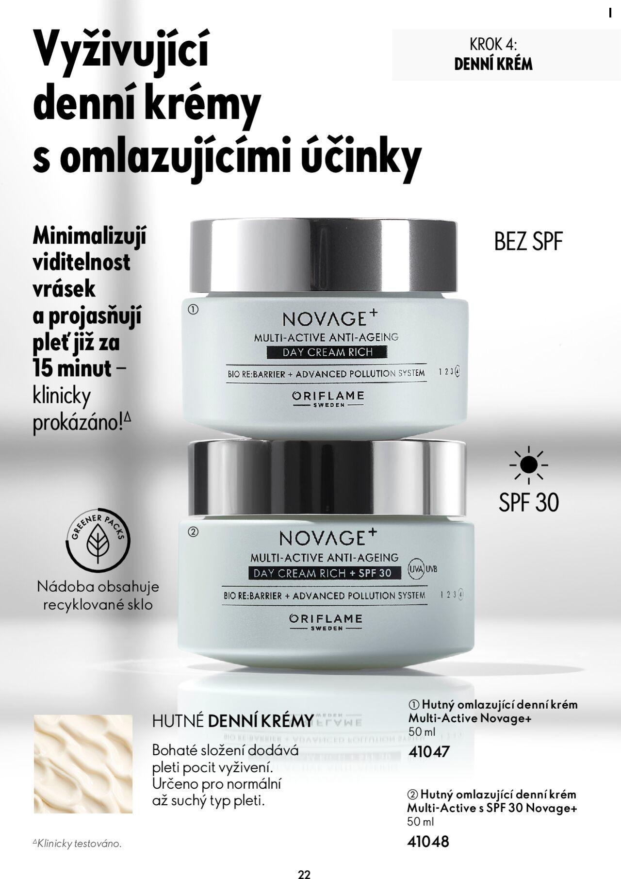 Oriflame katalog Novage+ od úterý 23.04.2024 22