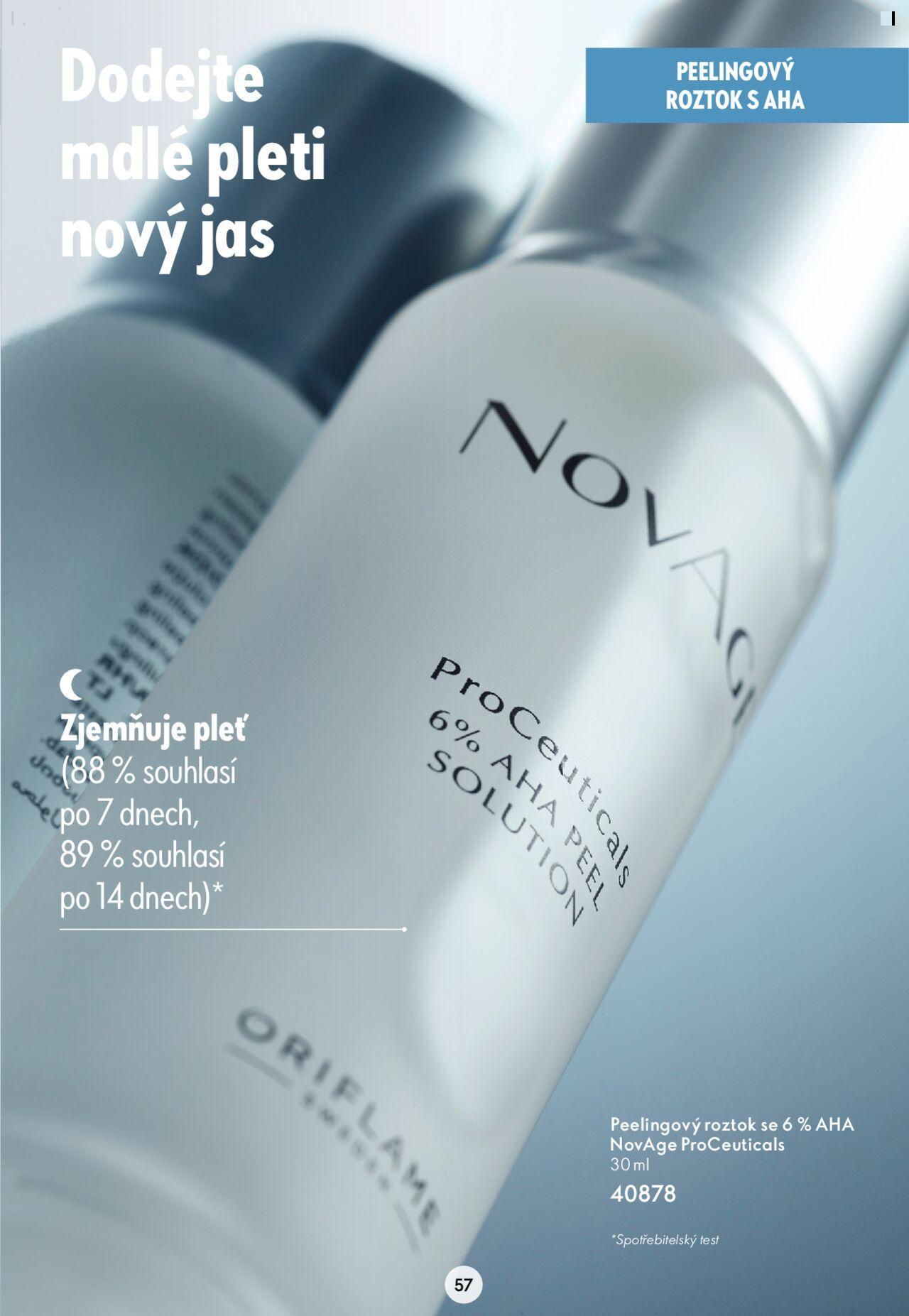 Oriflame katalog Novage+ od úterý 23.04.2024 57