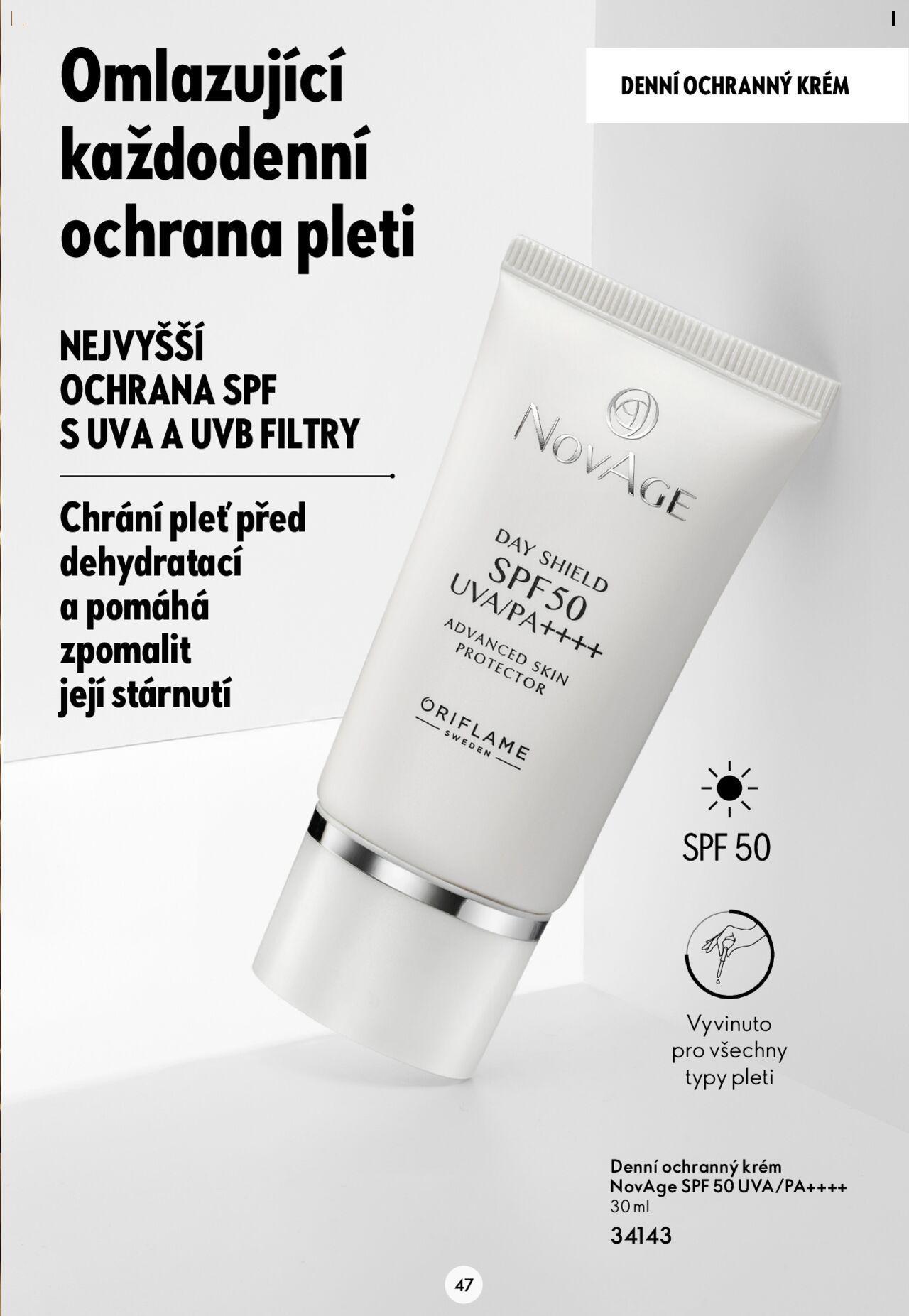 Oriflame katalog Novage+ od úterý 23.04.2024 47