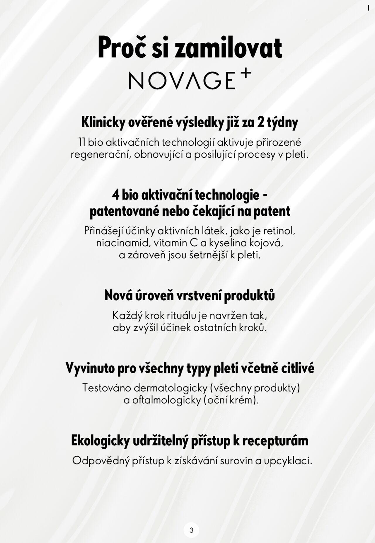 Oriflame katalog Novage+ od úterý 23.04.2024 3