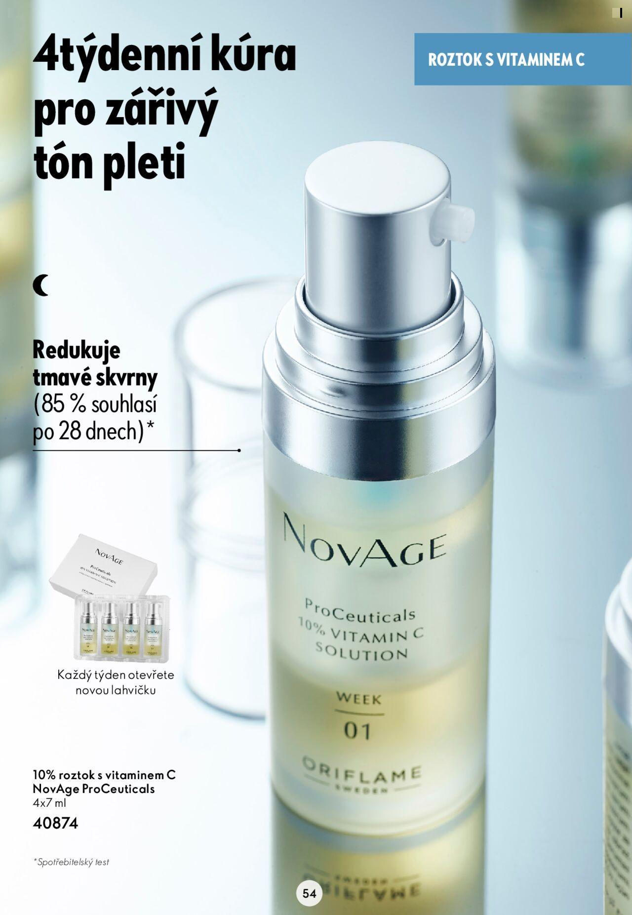 Oriflame katalog Novage+ od úterý 23.04.2024 54