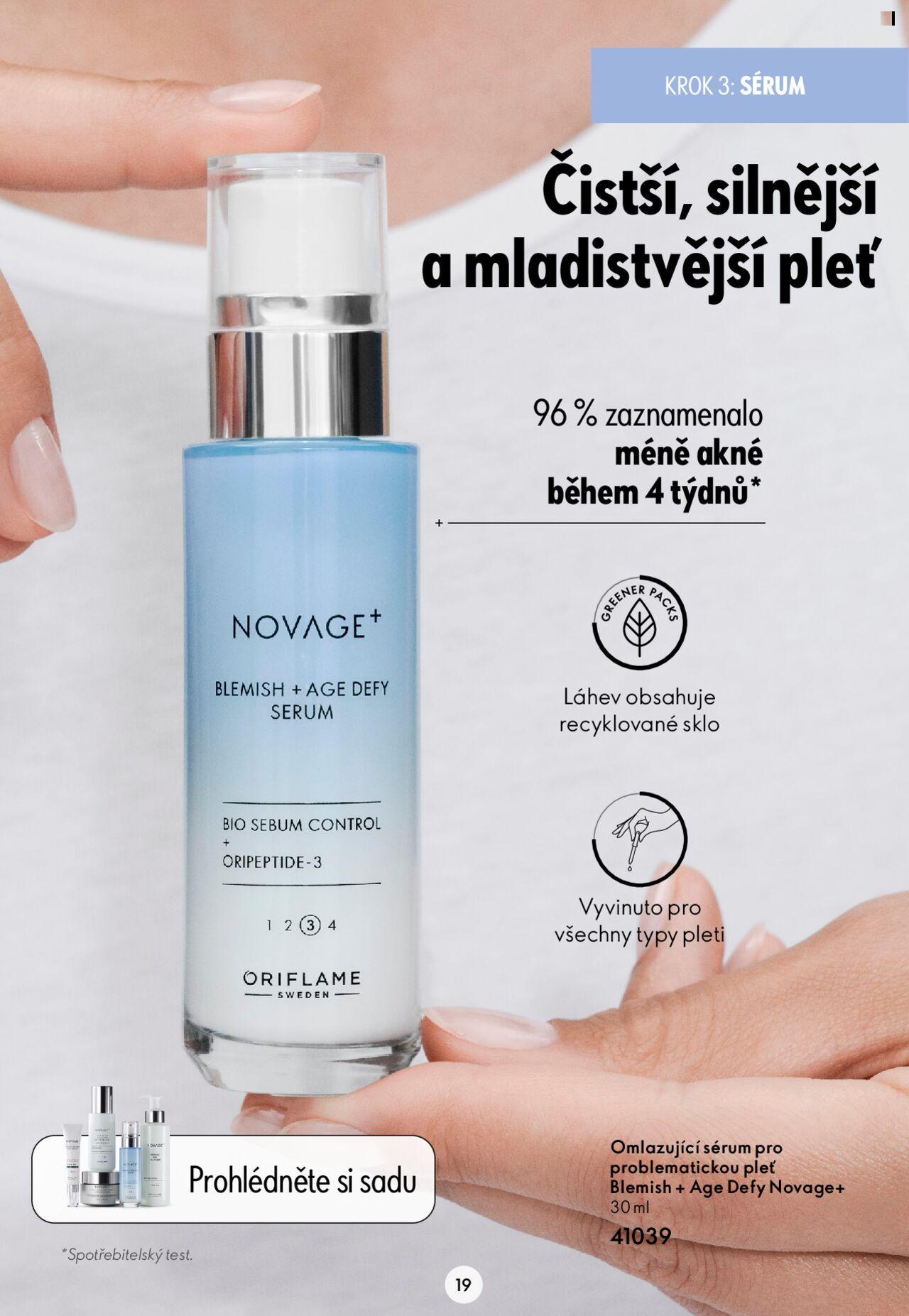 Oriflame katalog Novage+ od úterý 23.04.2024 19