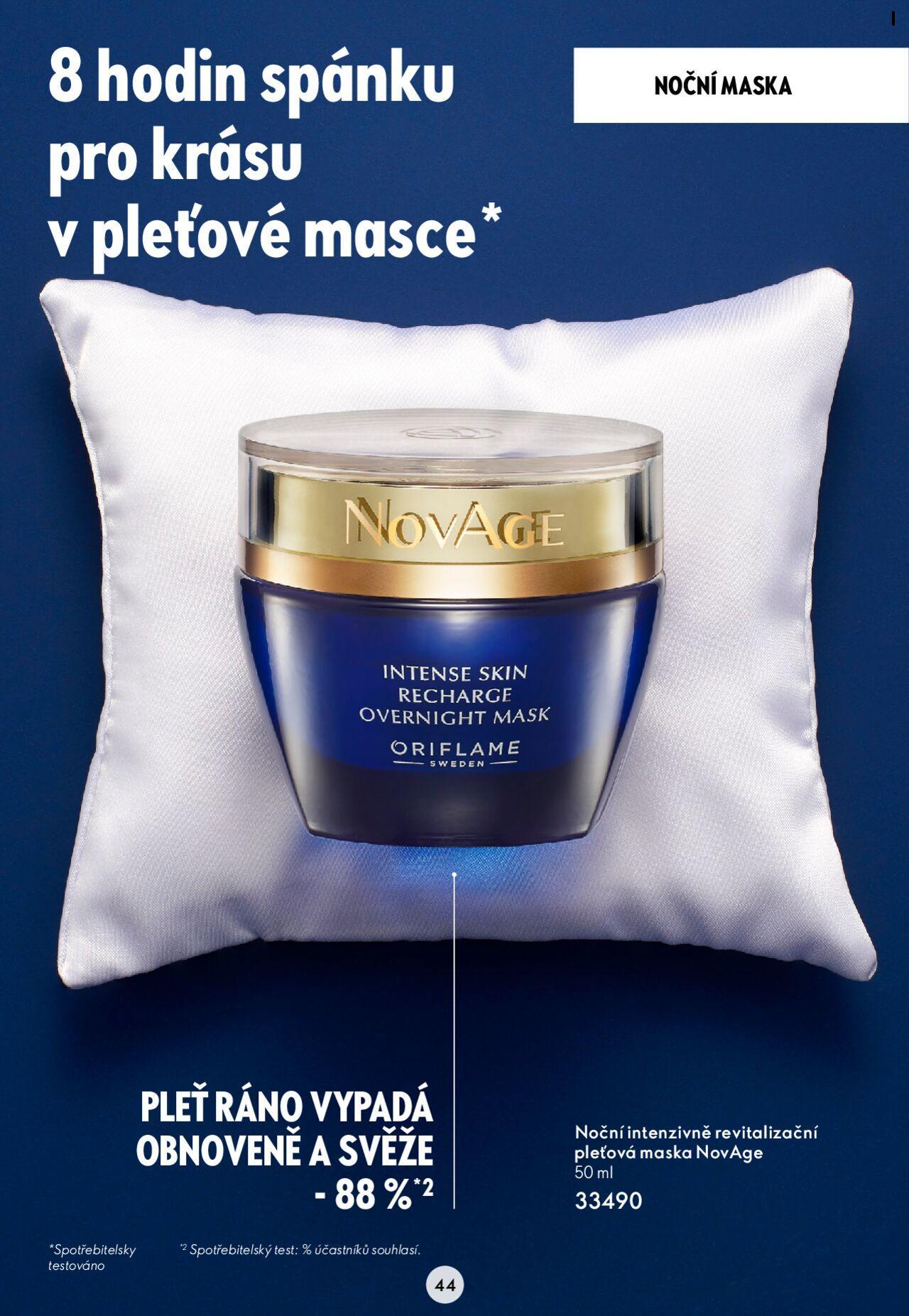 Oriflame katalog Novage+ od úterý 23.04.2024 44