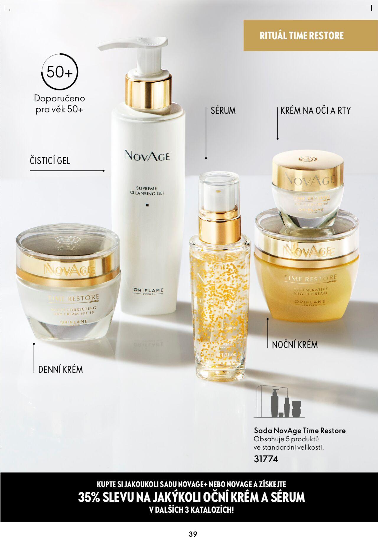 Oriflame katalog Novage+ od úterý 23.04.2024 39