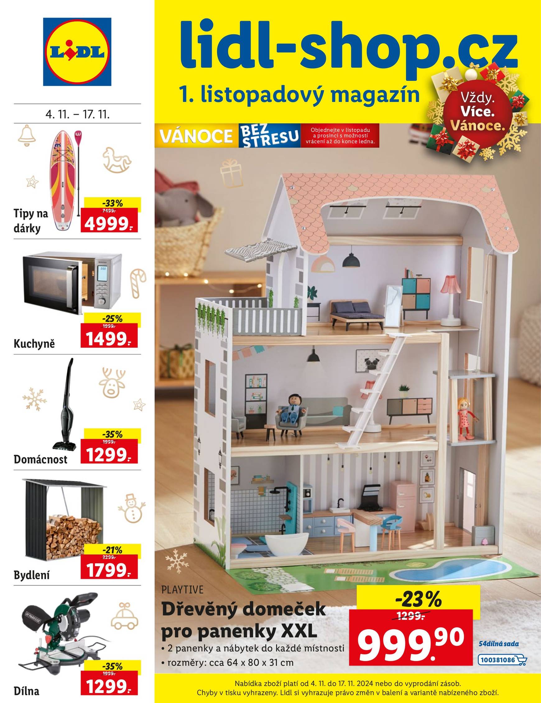 Leták Lidl-shop.cz od 04.11. do 17.11.