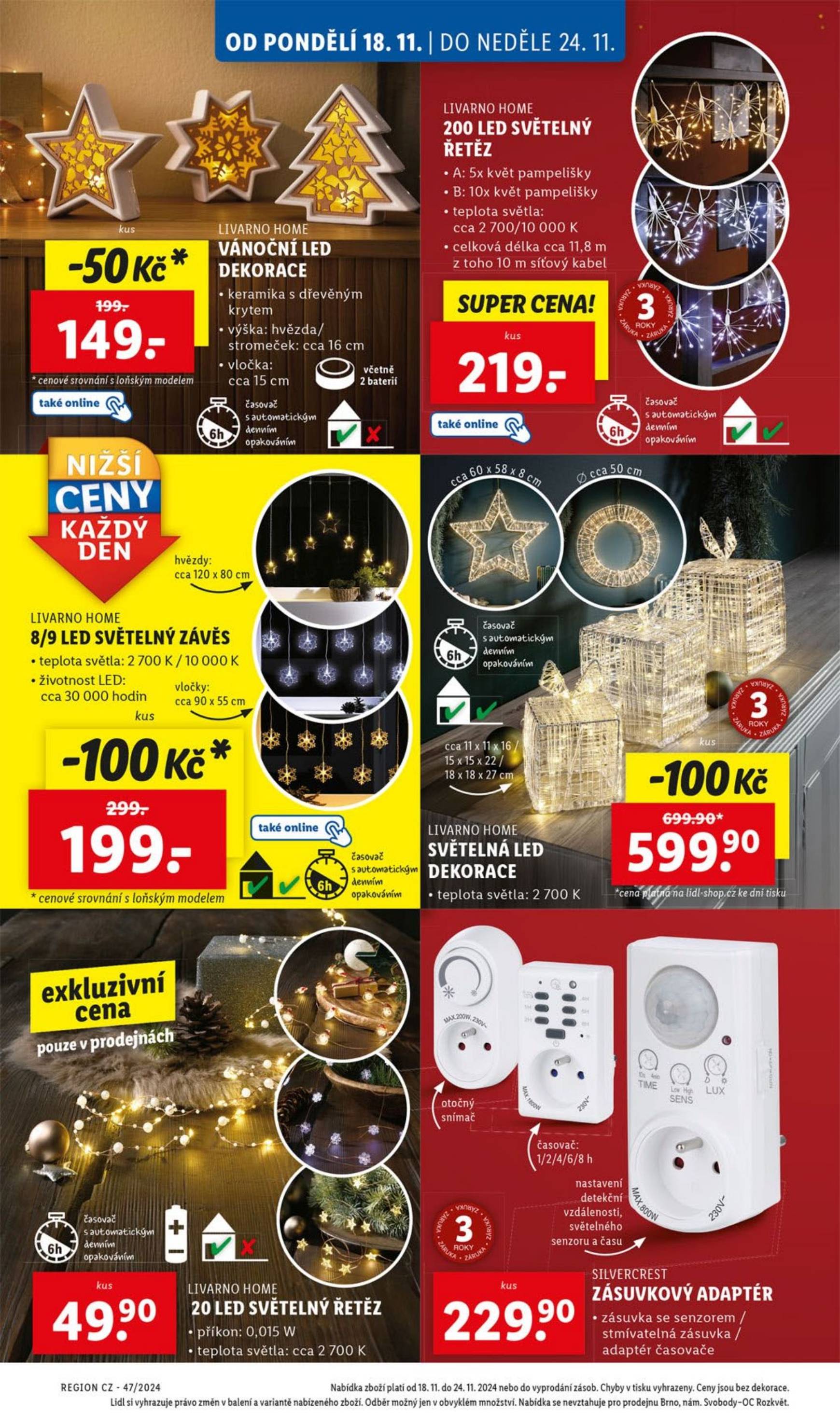 Leták Lidl - Spotřební zboží od 18.11. do 24.11. 8