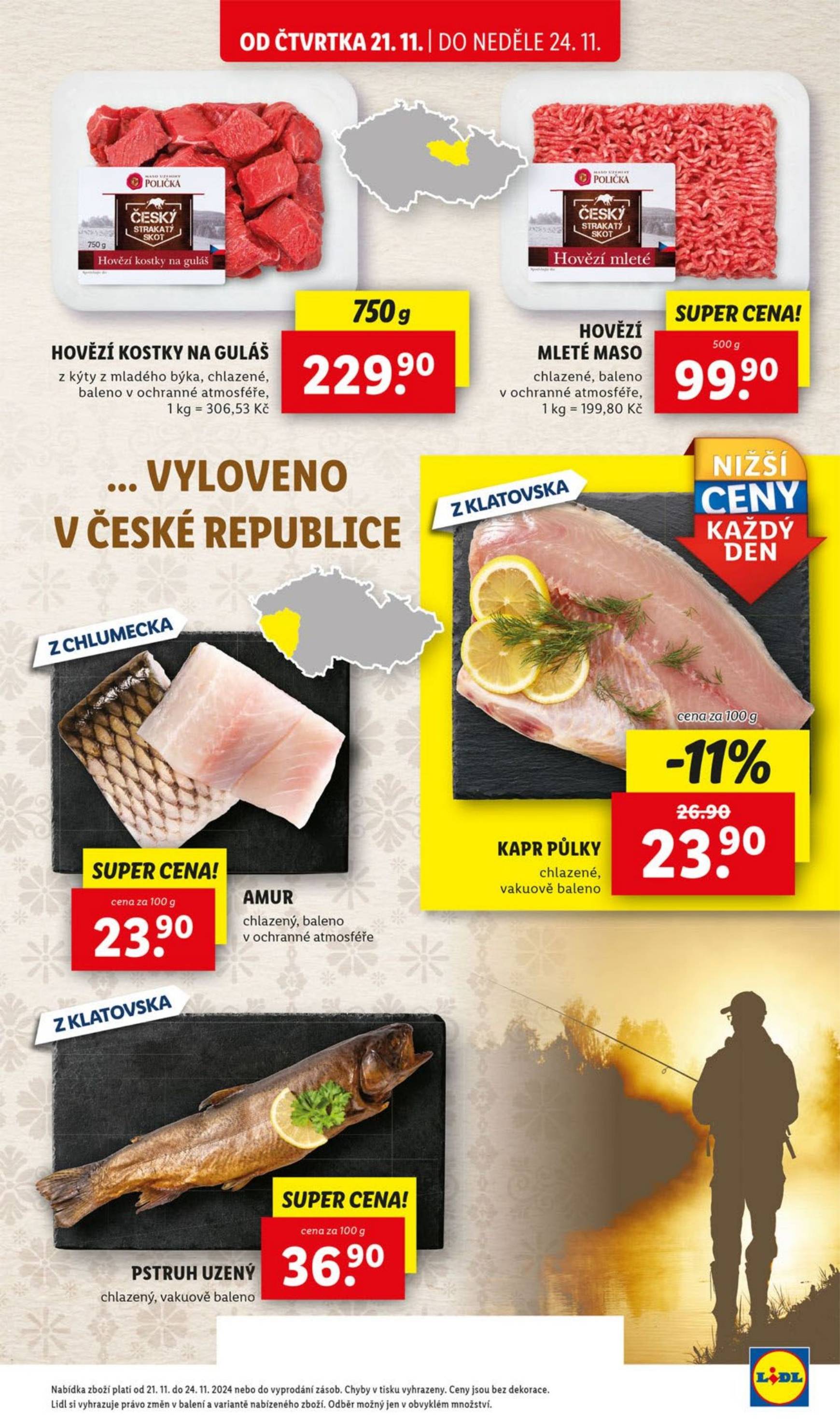 Leták Lidl od 21.11. do 24.11. 21