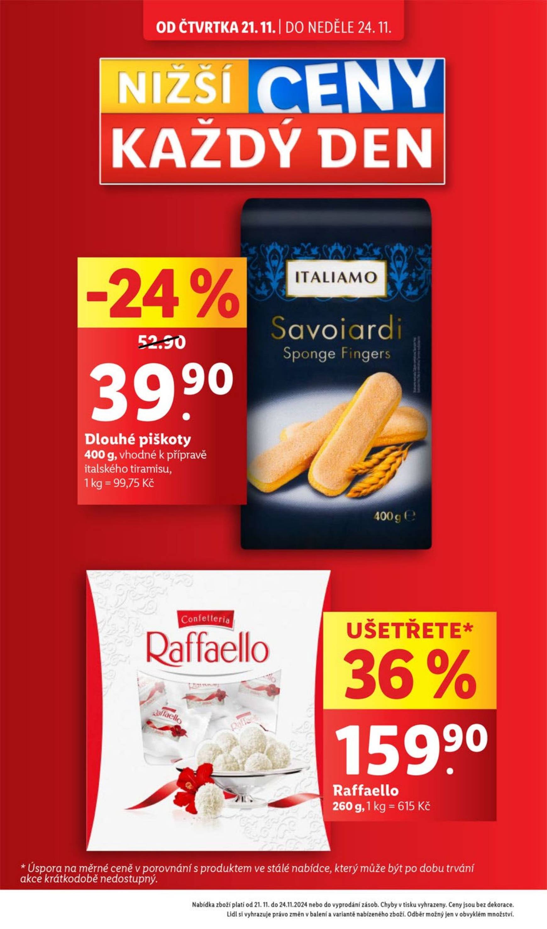 Leták Lidl od 21.11. do 24.11. 8