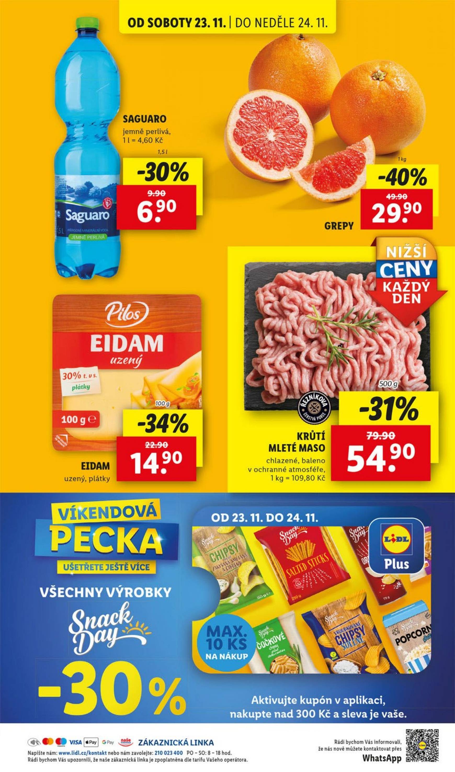 Leták Lidl od 21.11. do 24.11. 62