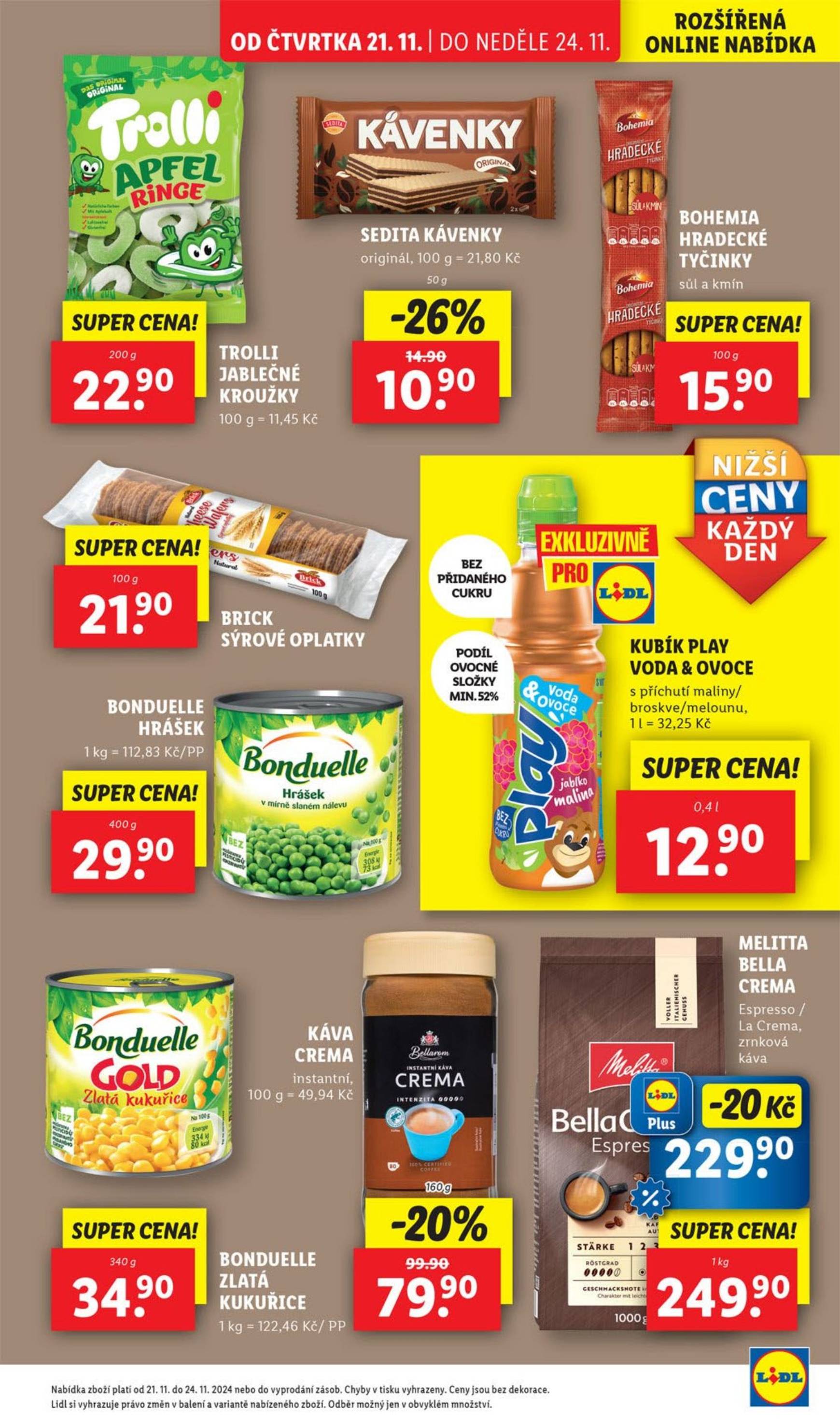 Leták Lidl od 21.11. do 24.11. 35