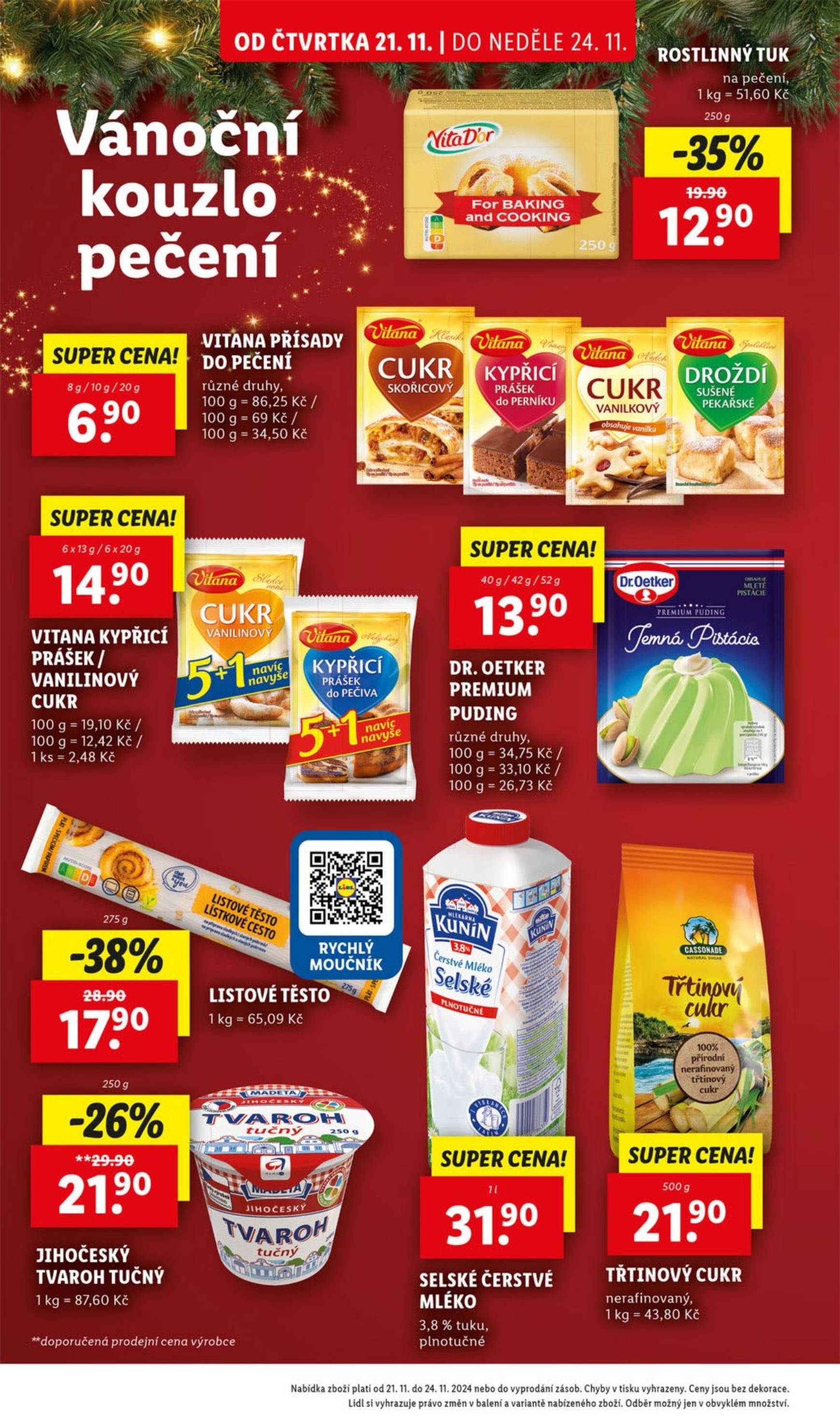 Leták Lidl od 21.11. do 24.11. 30