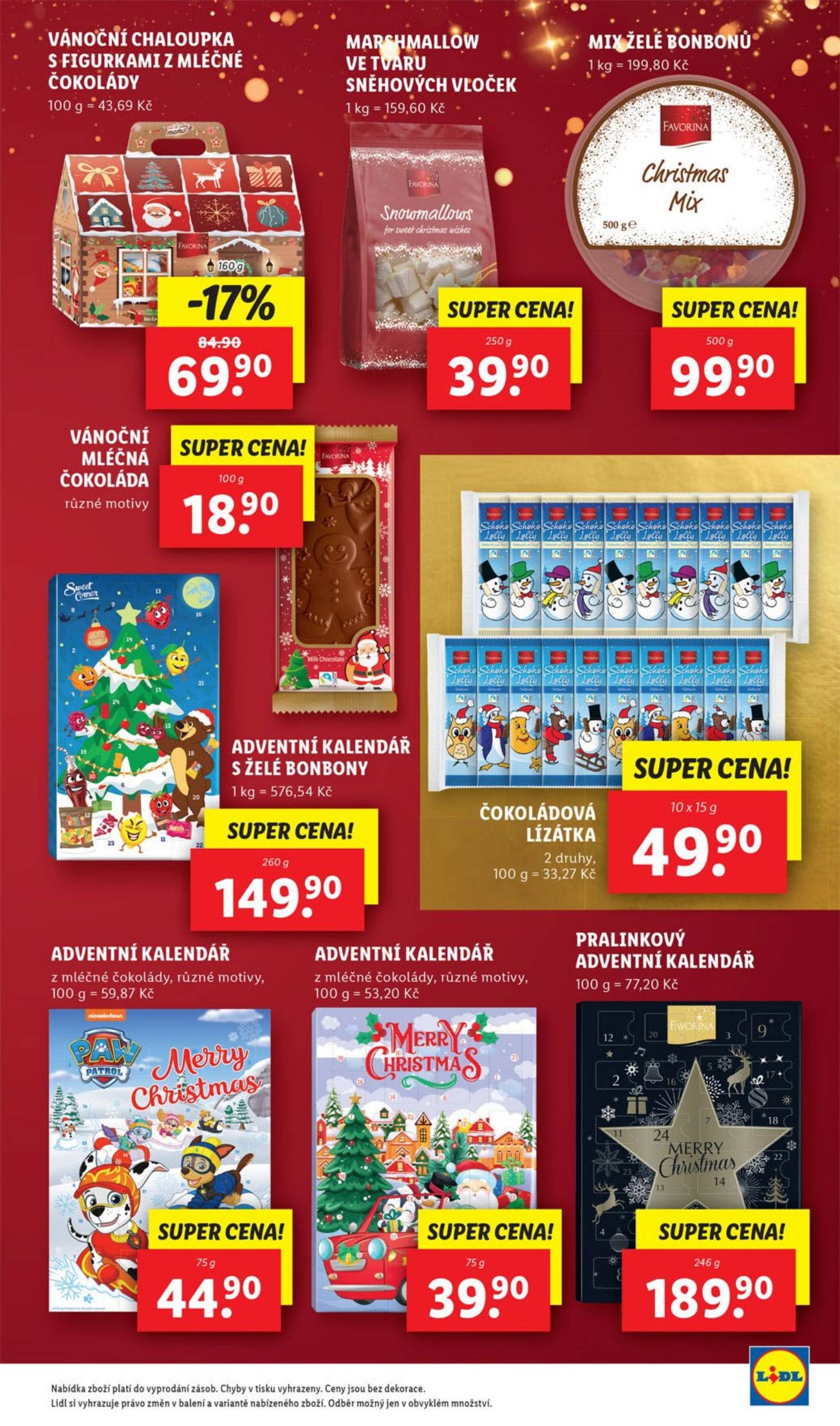 Leták Lidl od 21.11. do 24.11. 41