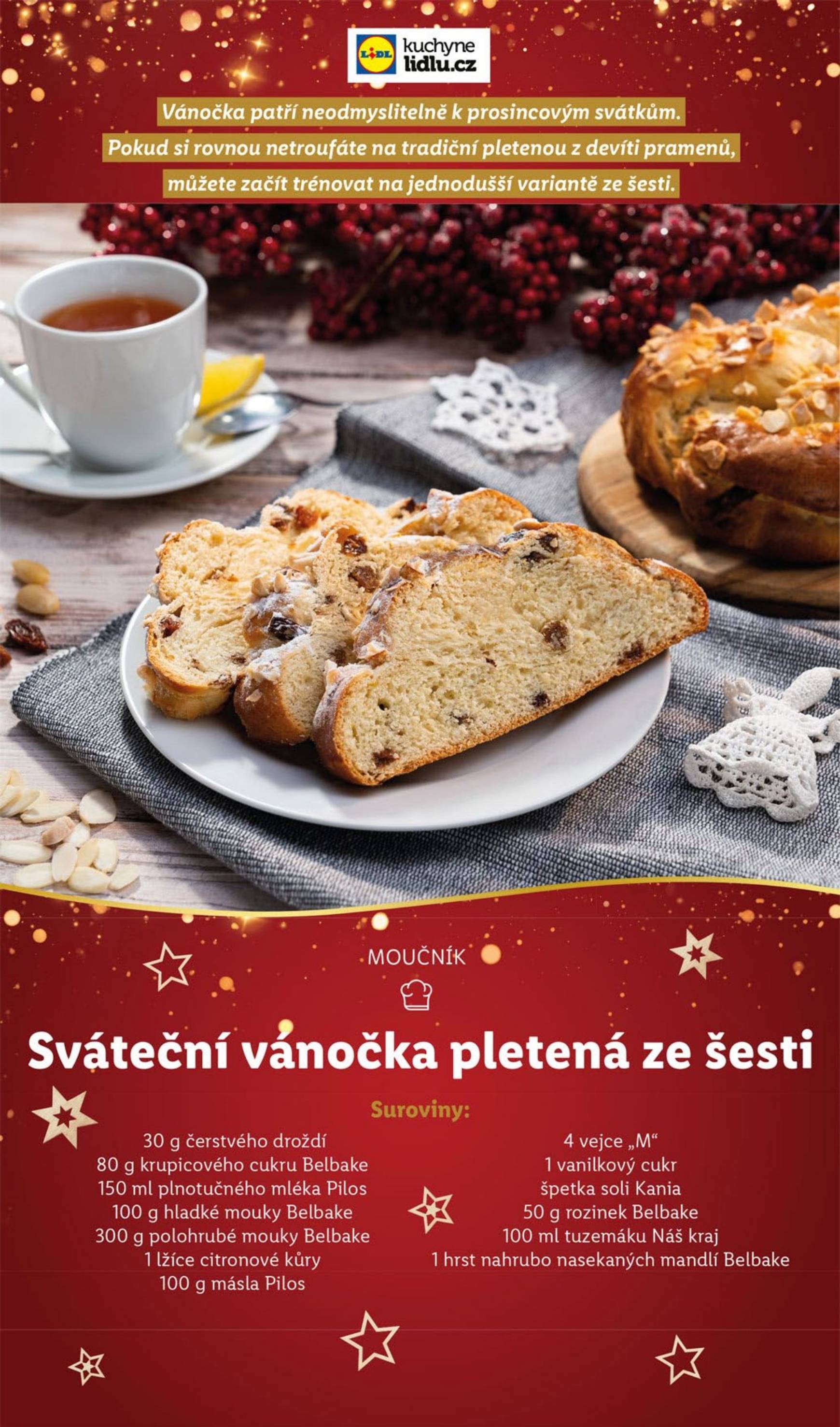 Leták Lidl - Kouzlo Vánoc od 14.11. do 31.12. 22