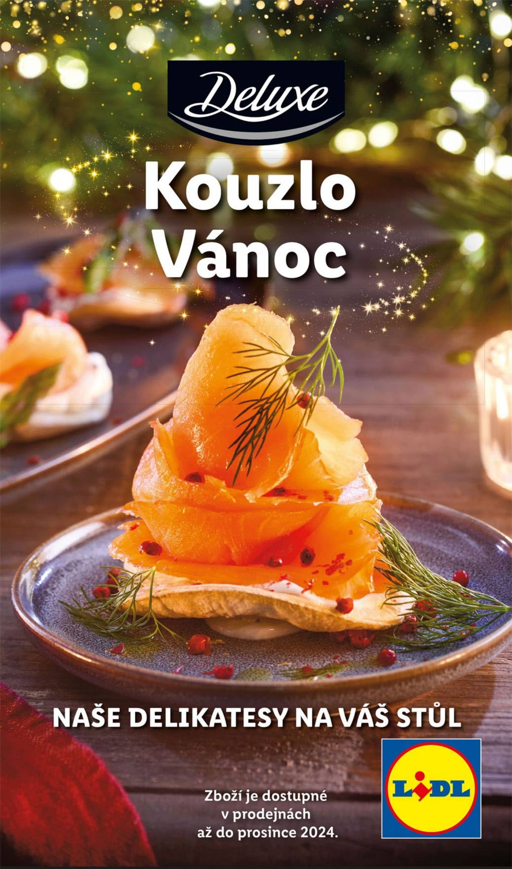 Leták Lidl - Kouzlo Vánoc od 14.11. do 31.12.