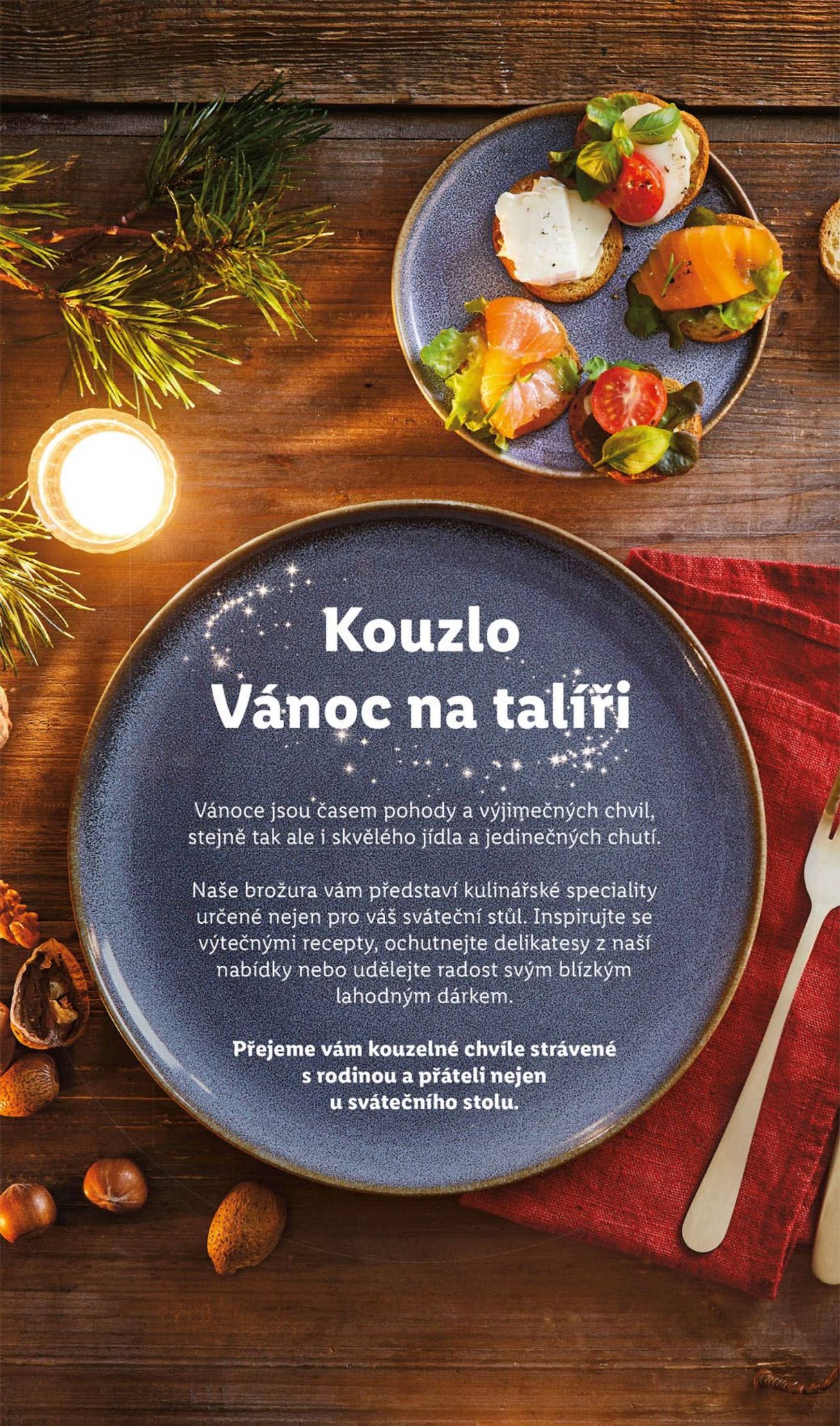 Leták Lidl - Kouzlo Vánoc od 14.11. do 31.12. 2