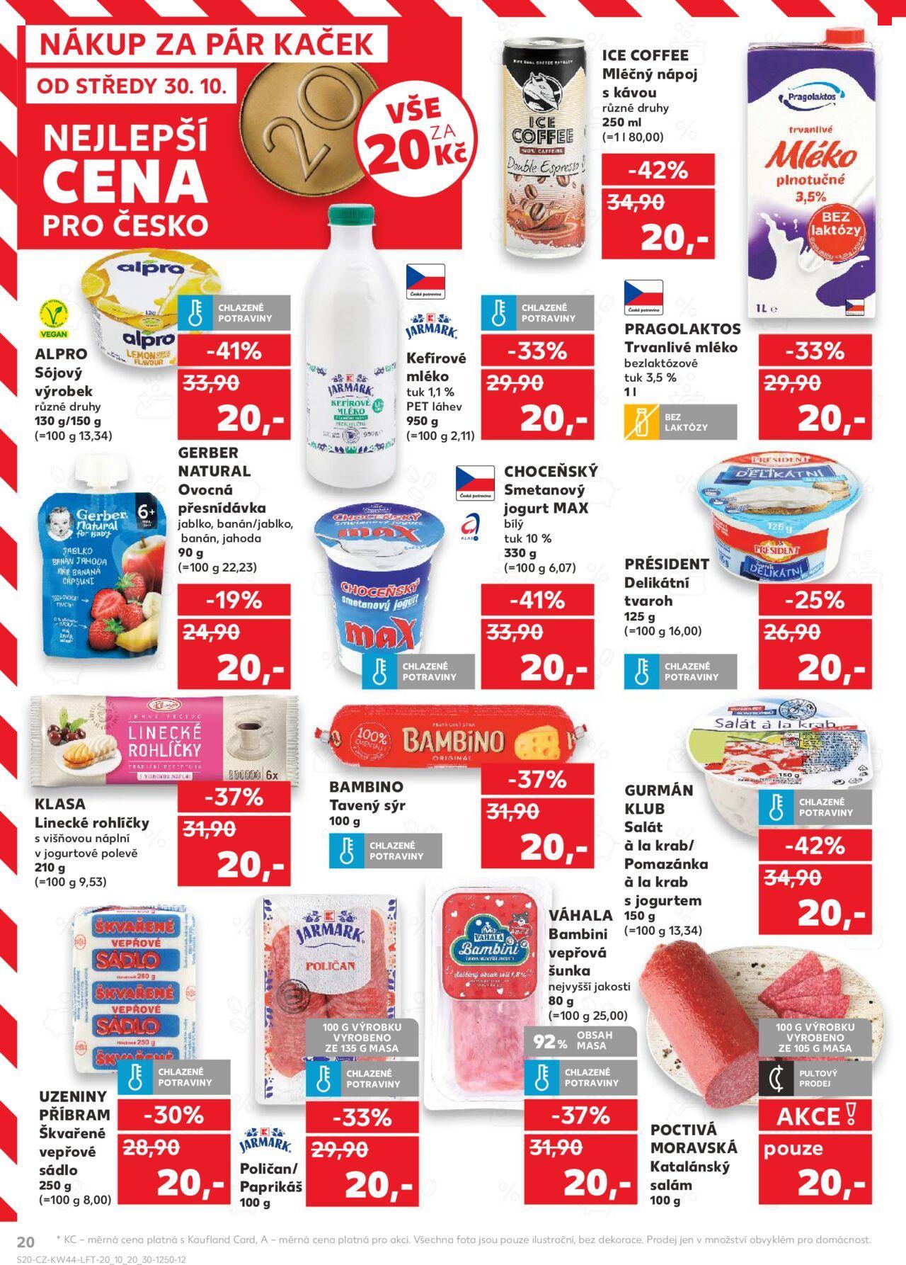 Kaufland leták - Plzeň Bory 30.10.2024 - 05.11.2024 20