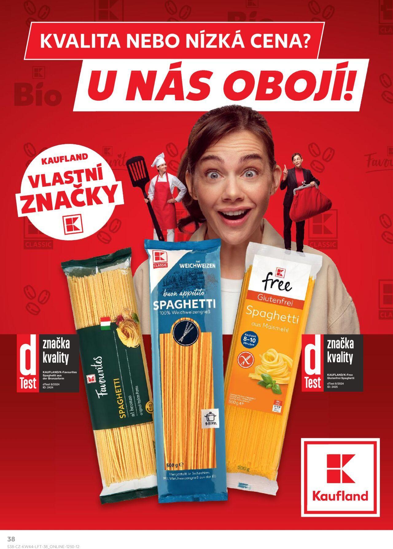 Kaufland leták - Plzeň Bory 30.10.2024 - 05.11.2024 38