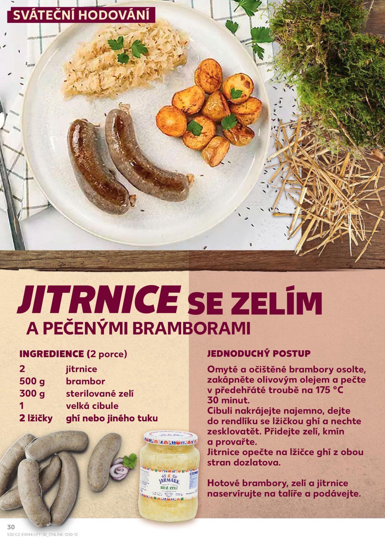 Kaufland leták - Jablonec nad Nisou 30.10.2024 - 05.11.2024 30