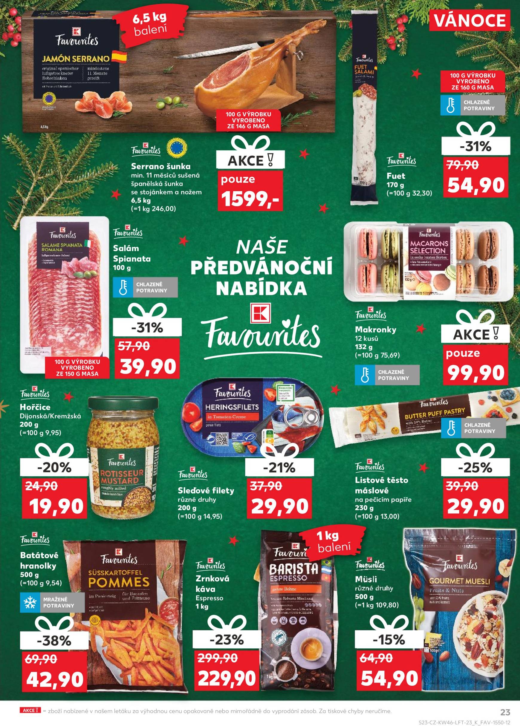 Leták Kaufland od 13.11. do 19.11. 23