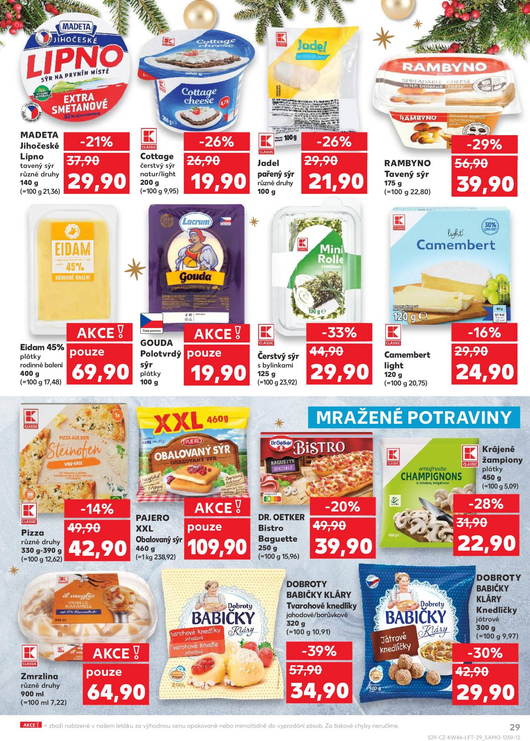 Leták Kaufland od 13.11. do 19.11. 29