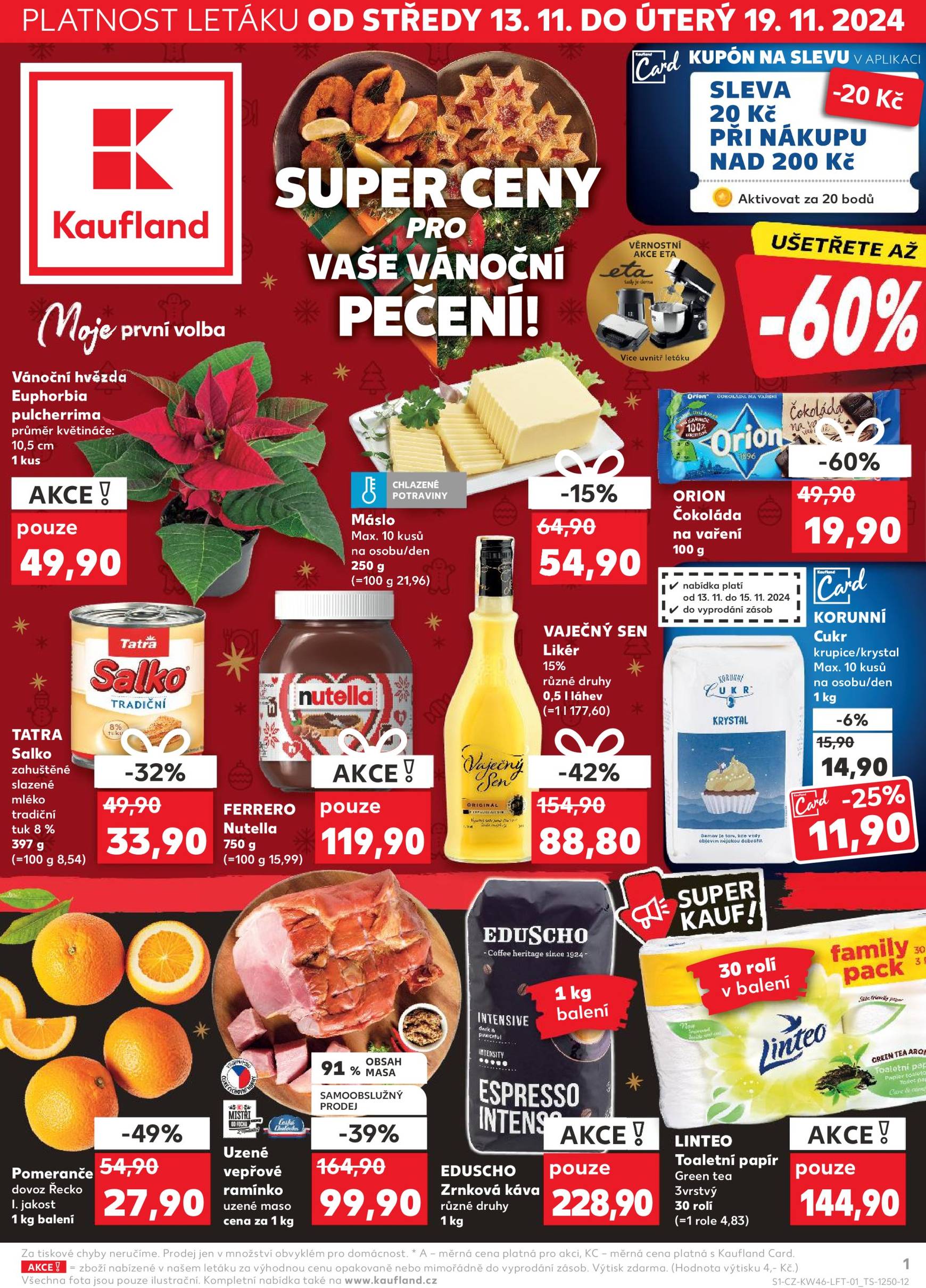 Leták Kaufland od 13.11. do 19.11.