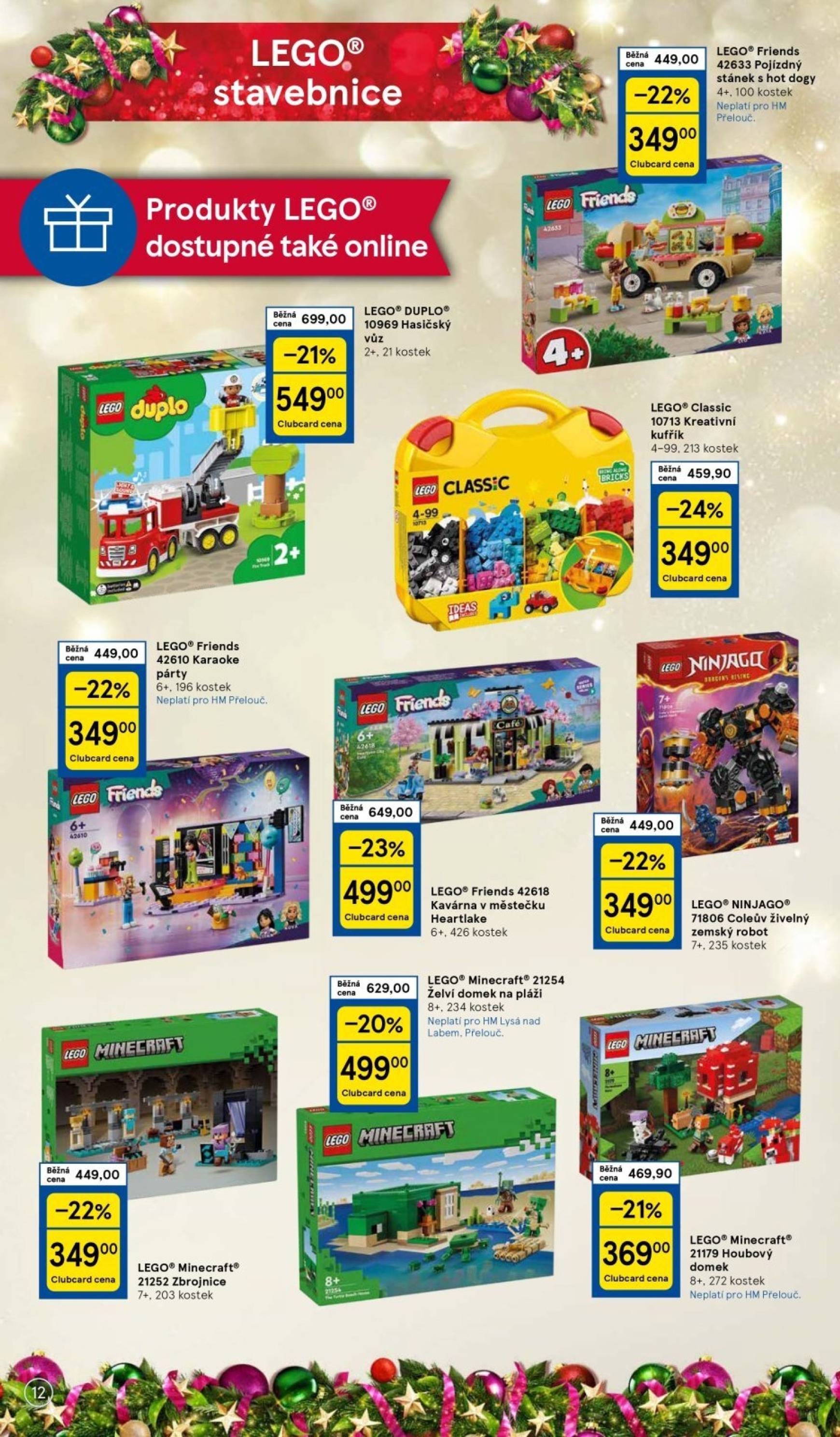 Leták Tesco - Vánoční katalog hraček od 29.10. do 18.11. 12