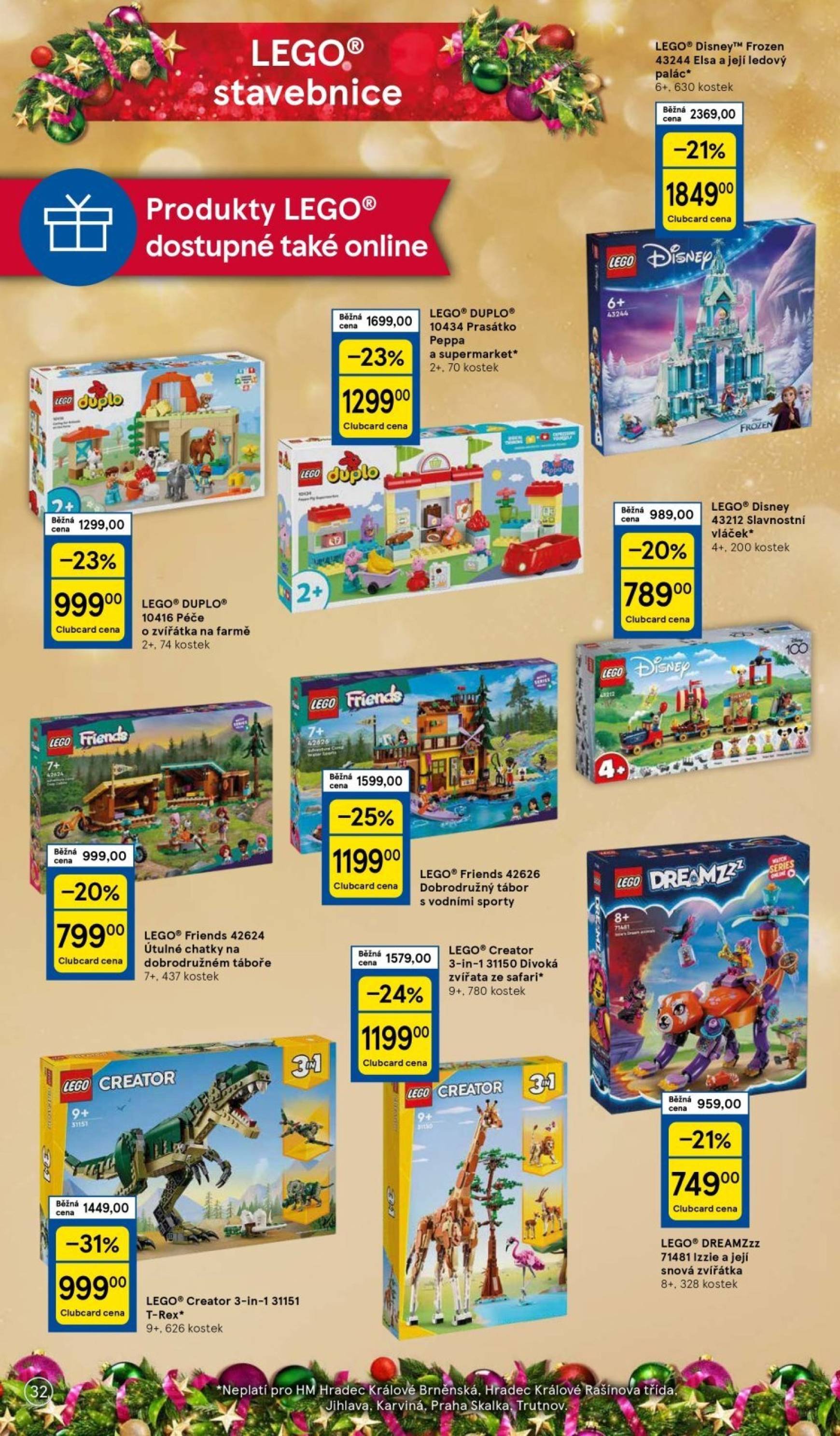 Leták Tesco - Vánoční katalog hraček od 29.10. do 18.11. 32