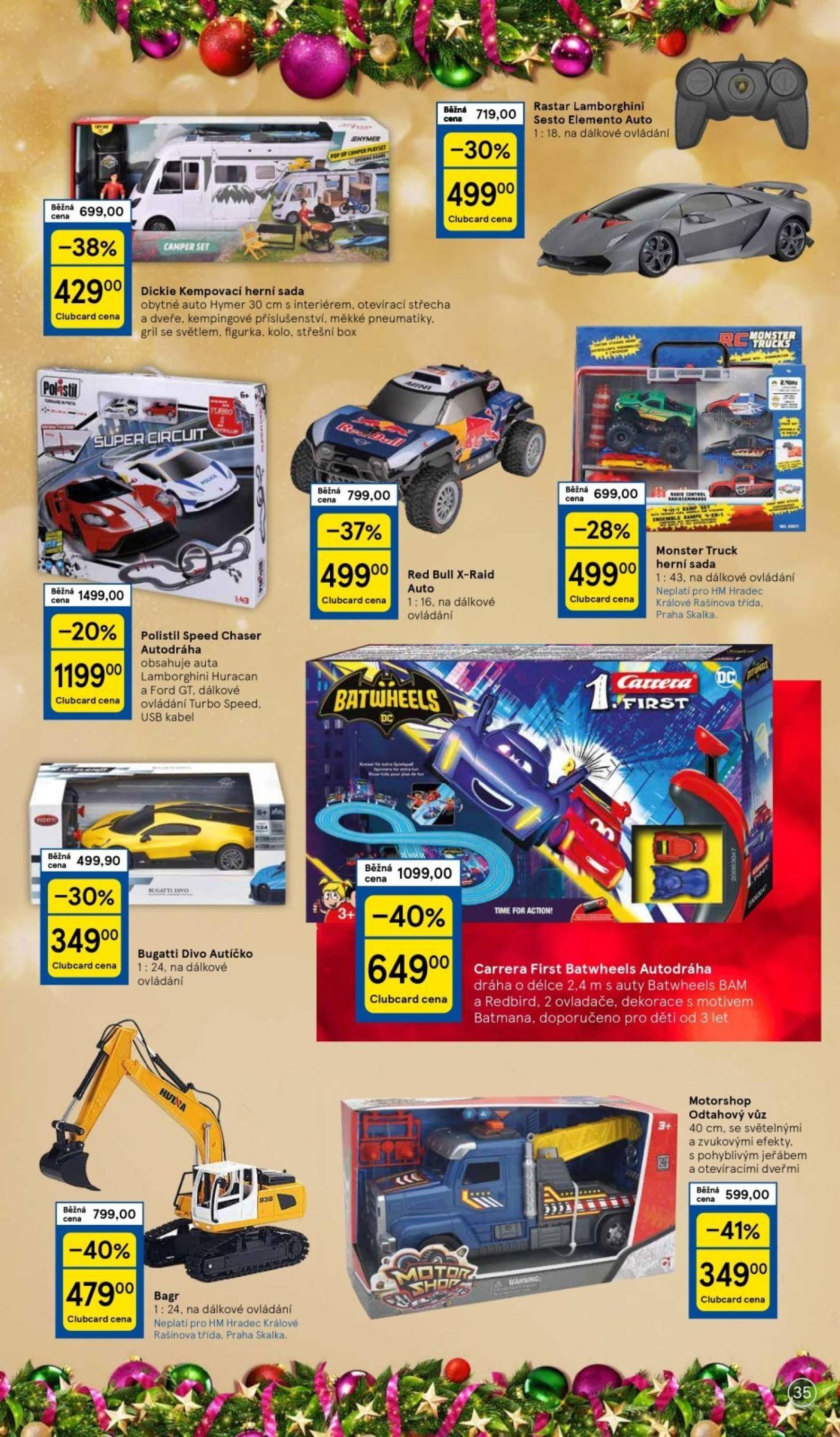 Leták Tesco - Vánoční katalog hraček od 29.10. do 18.11. 35