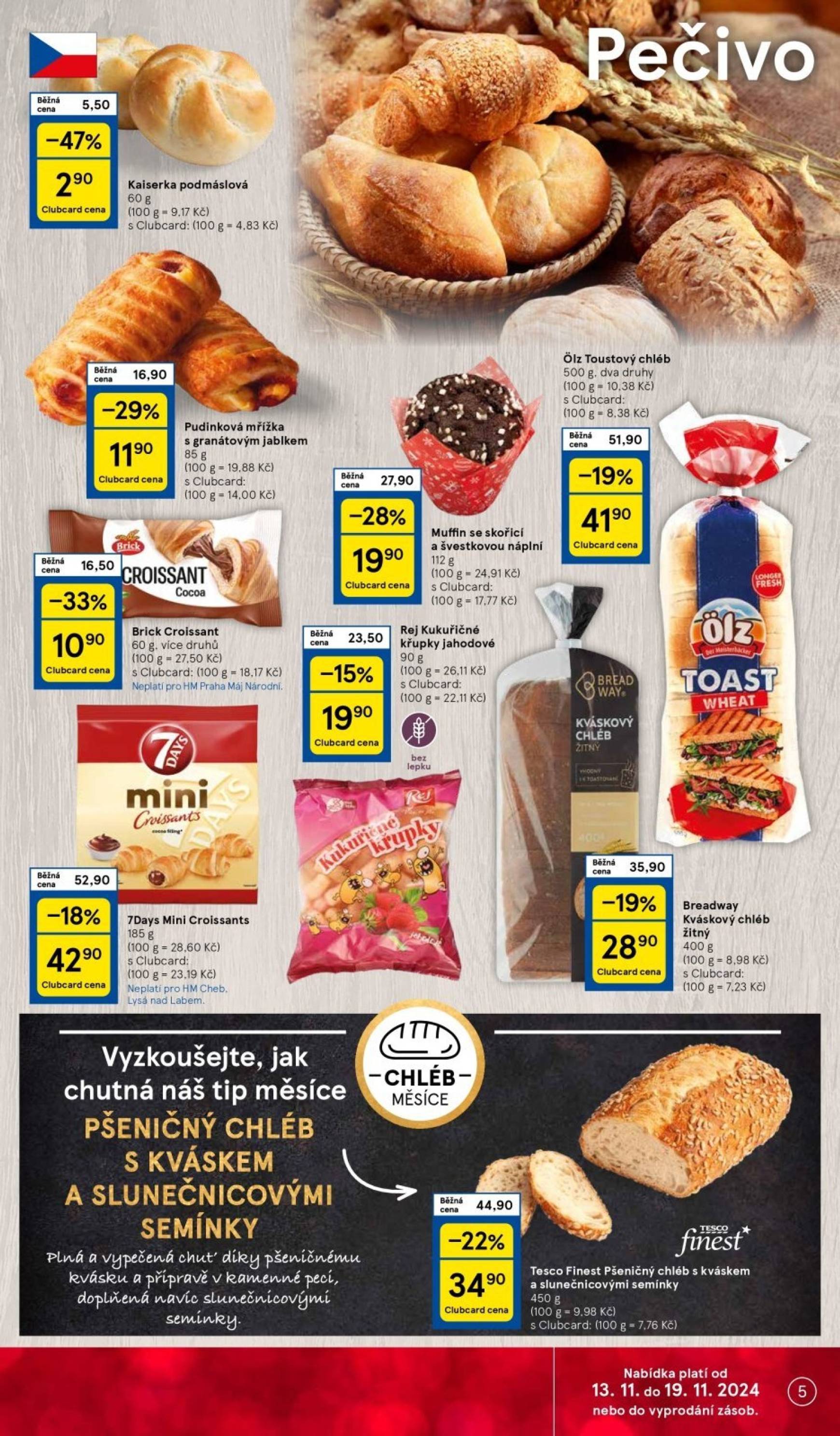 Leták Tesco od 13.11. do 19.11. 5