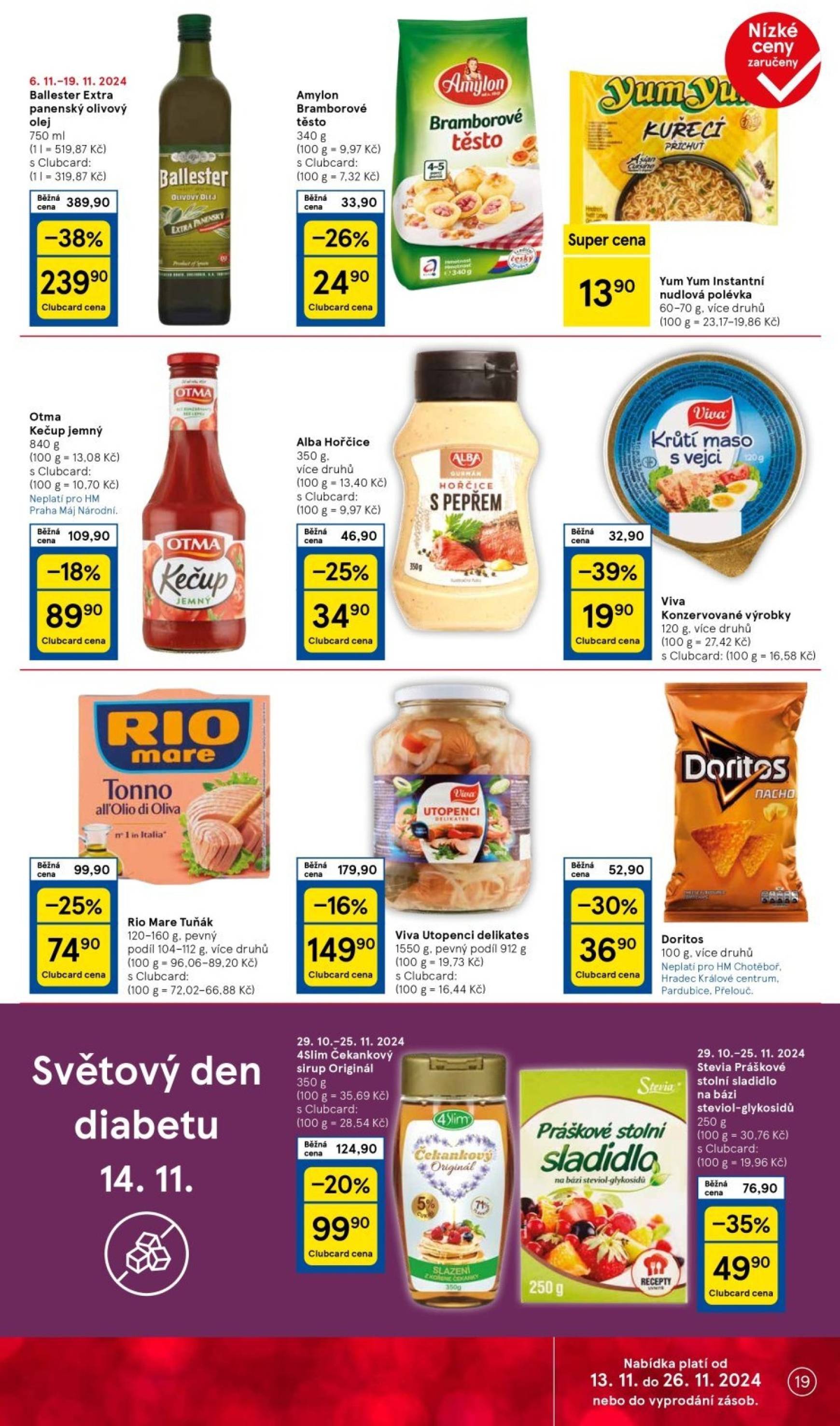 Leták Tesco od 13.11. do 19.11. 19